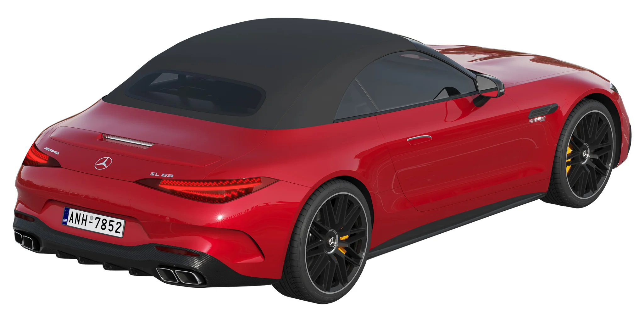 Mercedes Benz SL 63 AMG, 3D model preview 36