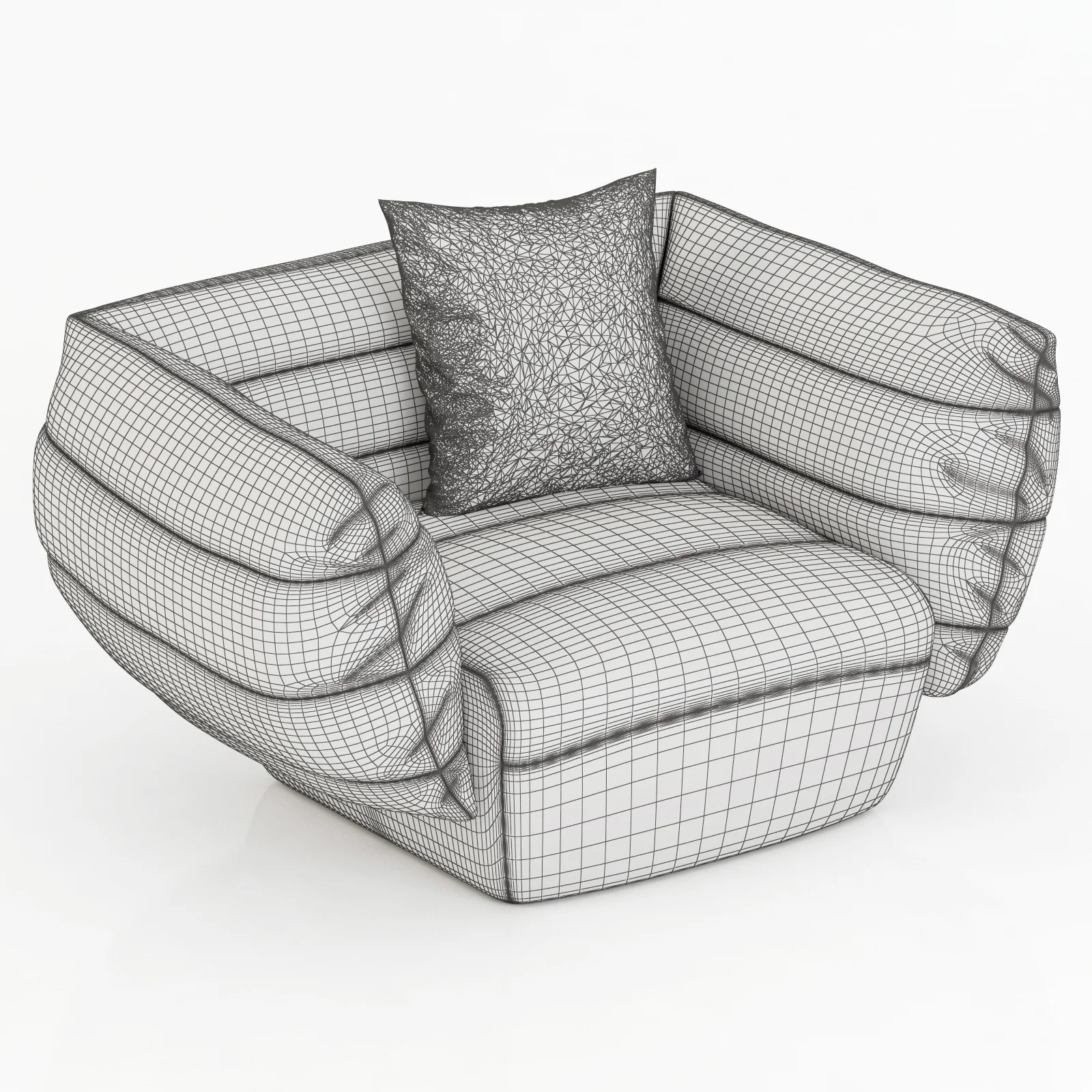 Baxter Tactile — 3D model preview 4
