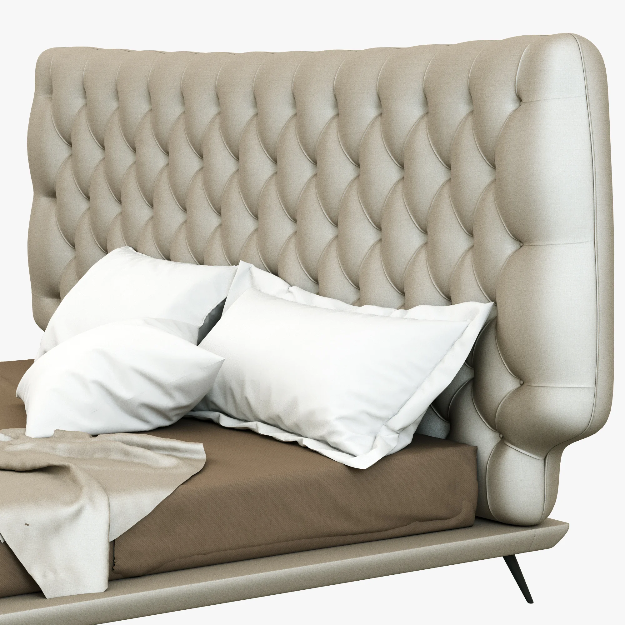 Natuzzi Dolce Vita — 3D model preview 9