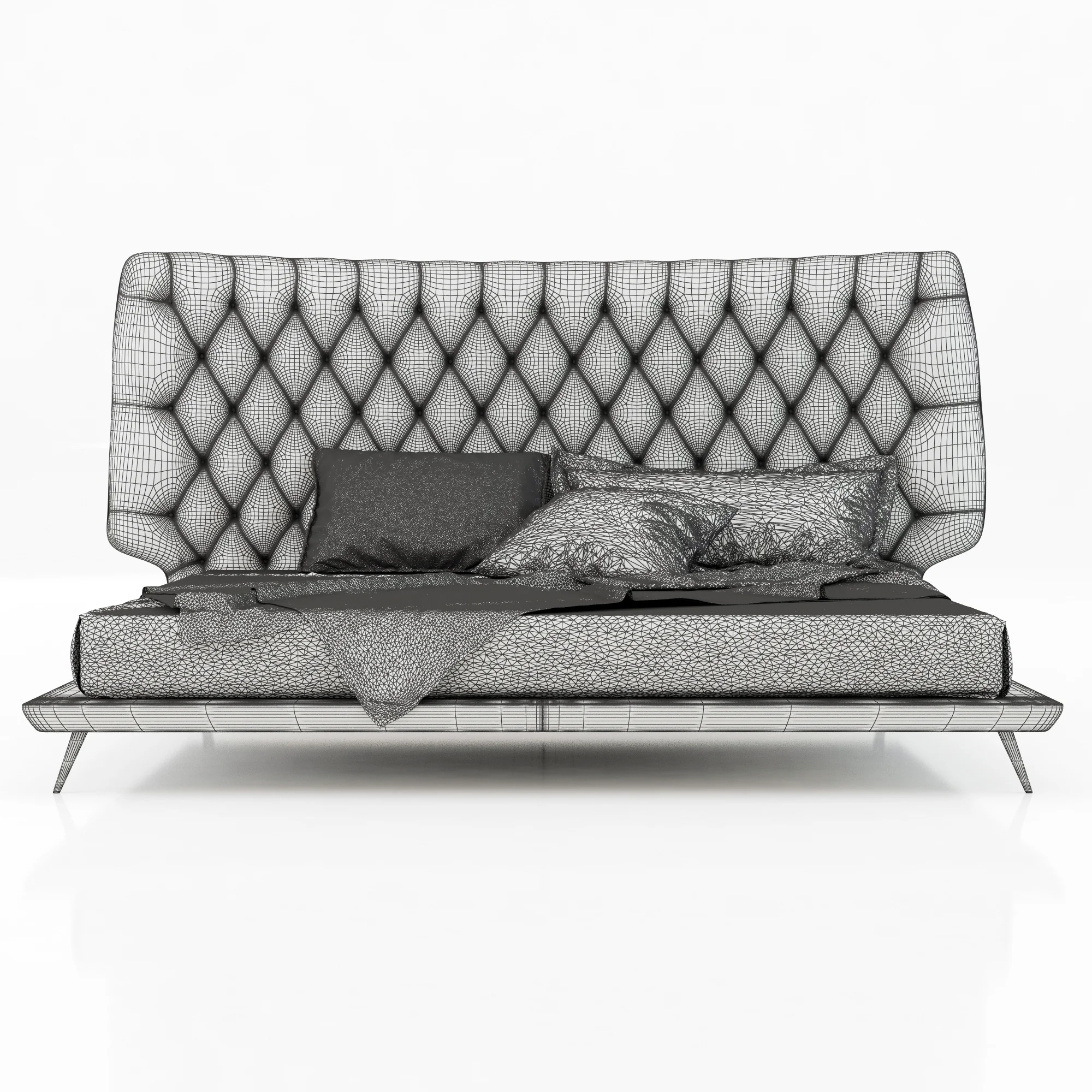 Natuzzi Dolce Vita — 3D model preview 13