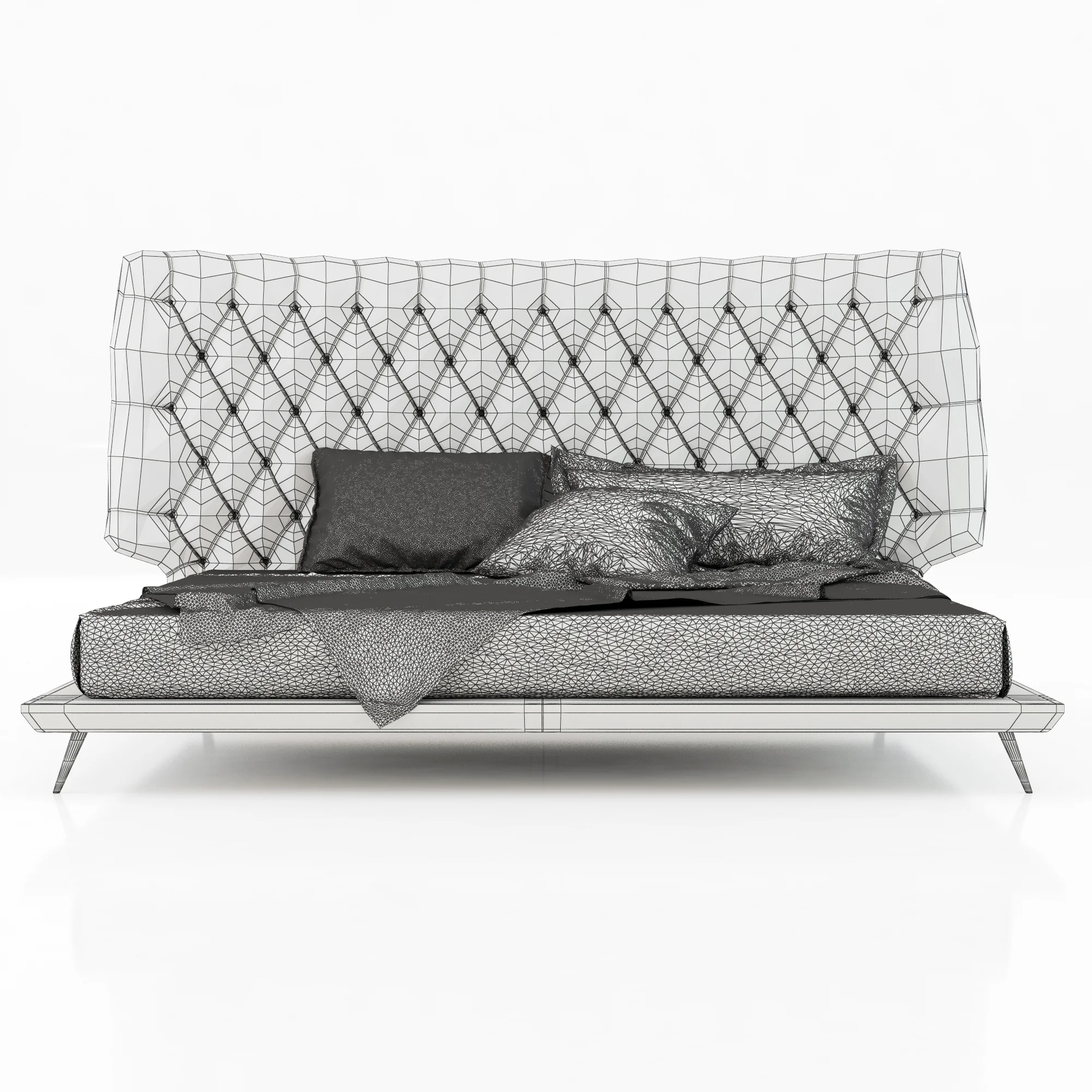 Natuzzi Dolce Vita — 3D model preview 14