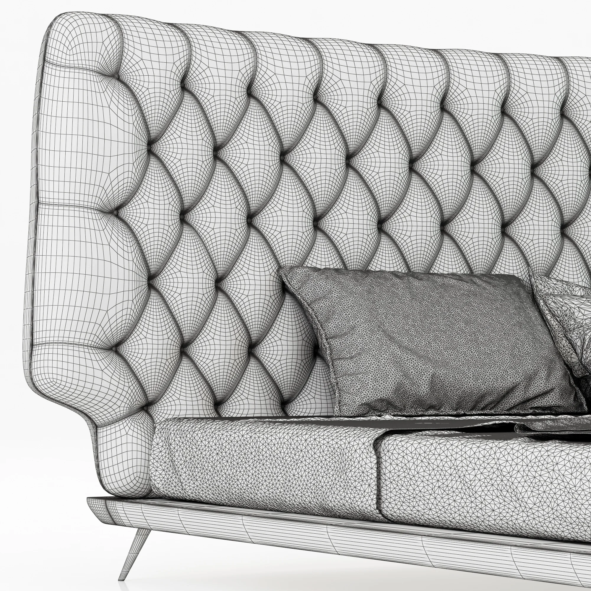 Natuzzi Dolce Vita — 3D model preview 16