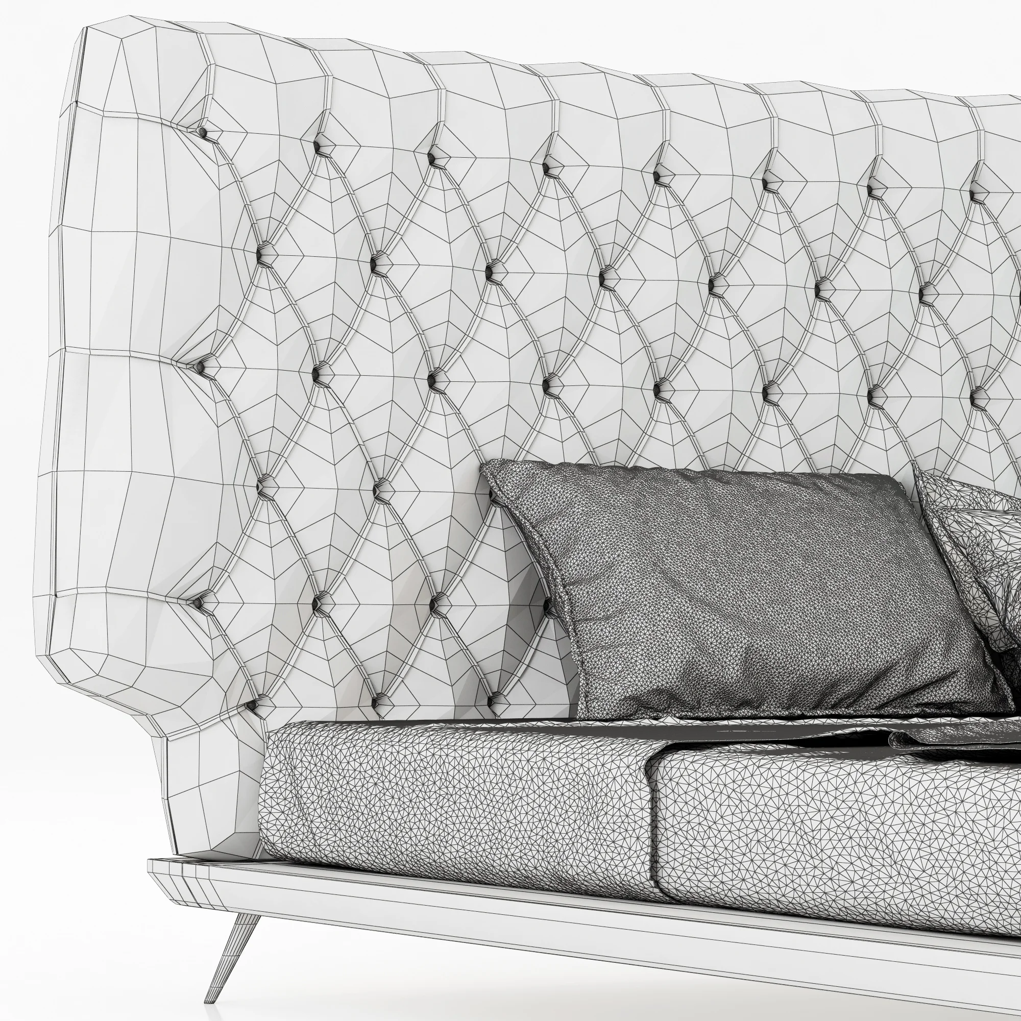 Natuzzi Dolce Vita — 3D model preview 17