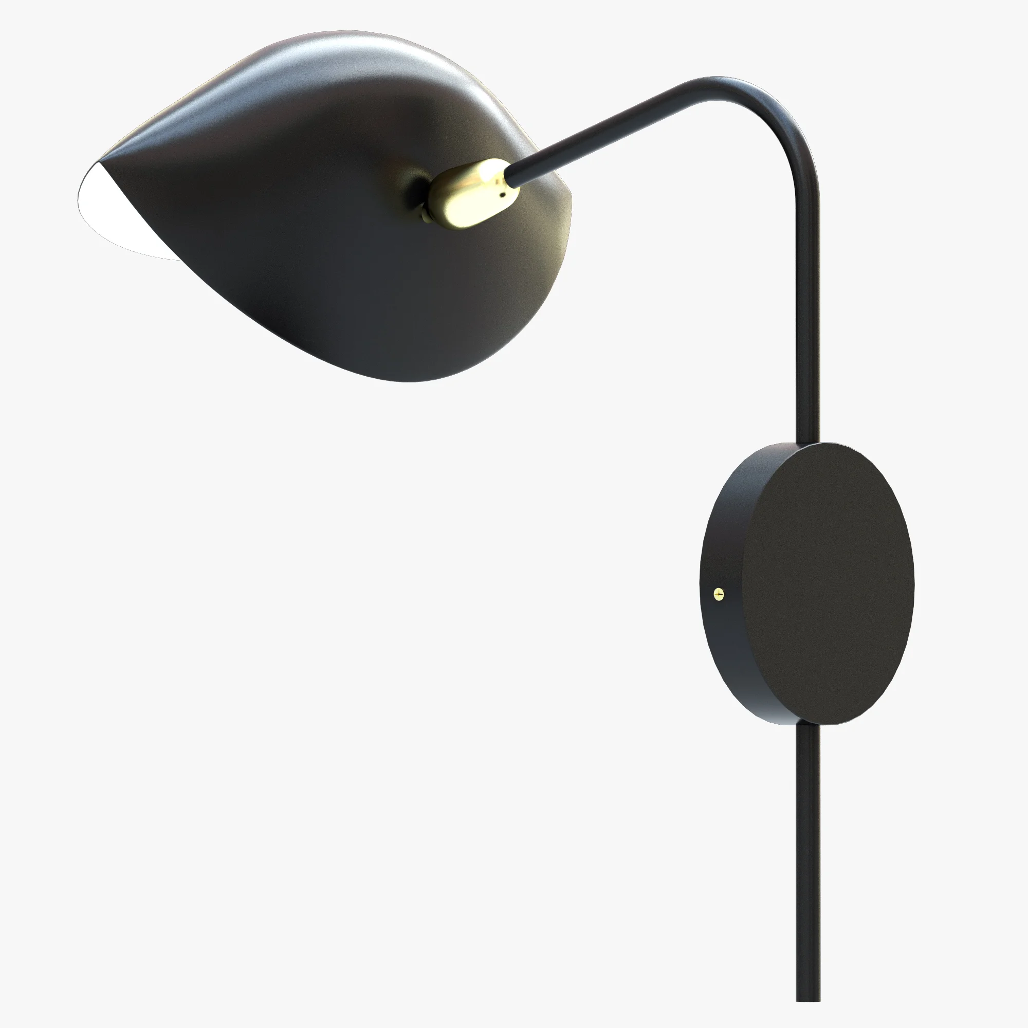 Serge Mouille Antony Sconce MSC ANT — 3D model preview 2