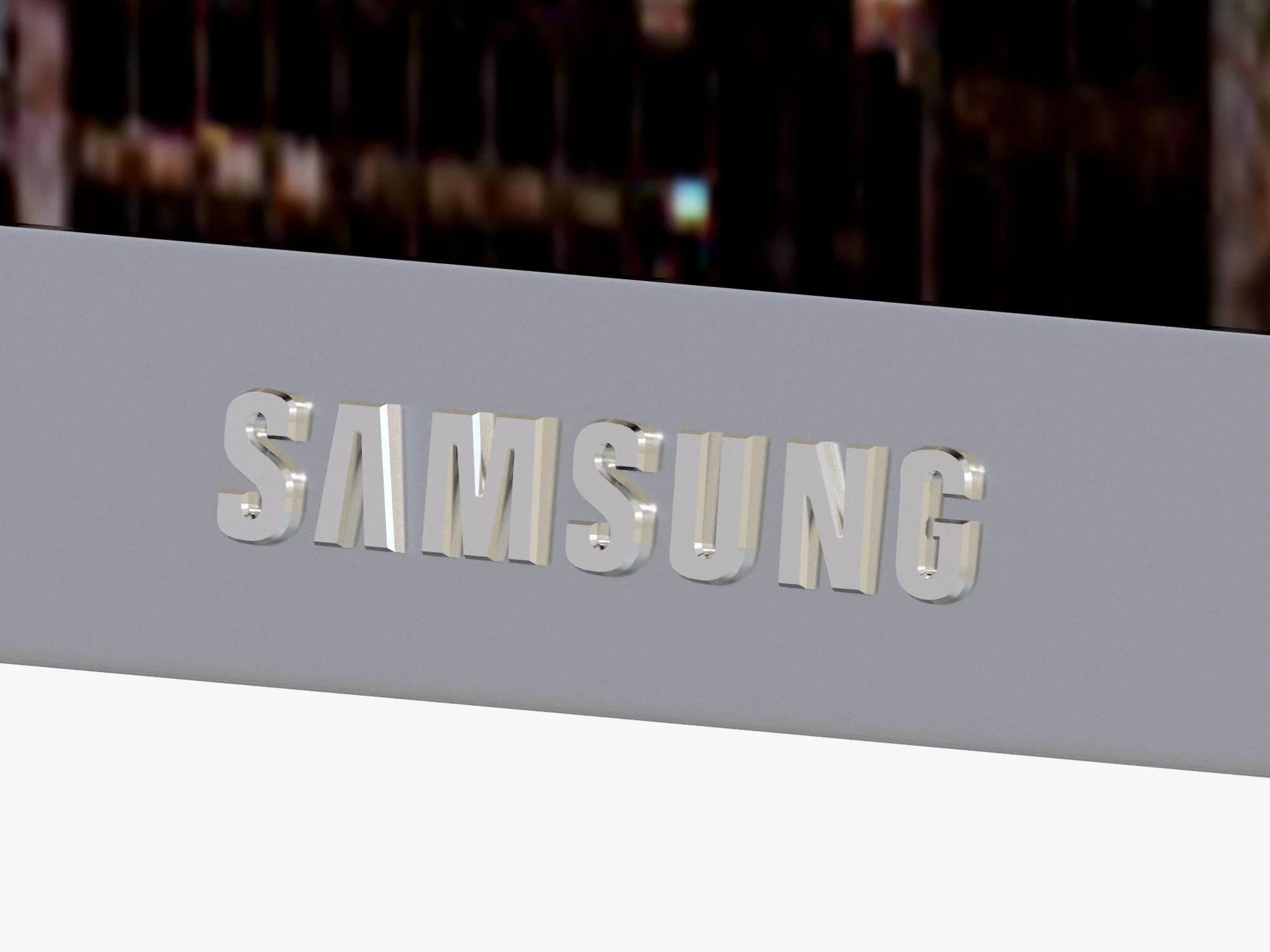 Samsung 88 SUHD 4K Curved Smart TV JS9500 Series 9 — 3D model preview 5