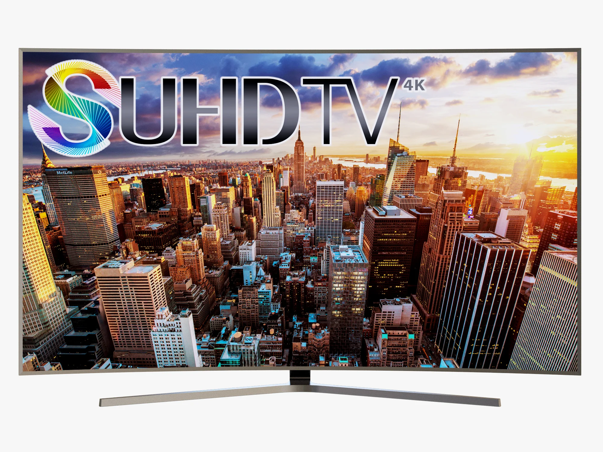 Samsung 88 SUHD 4K Curved Smart TV JS9500 Series 9 — 3D model preview 10