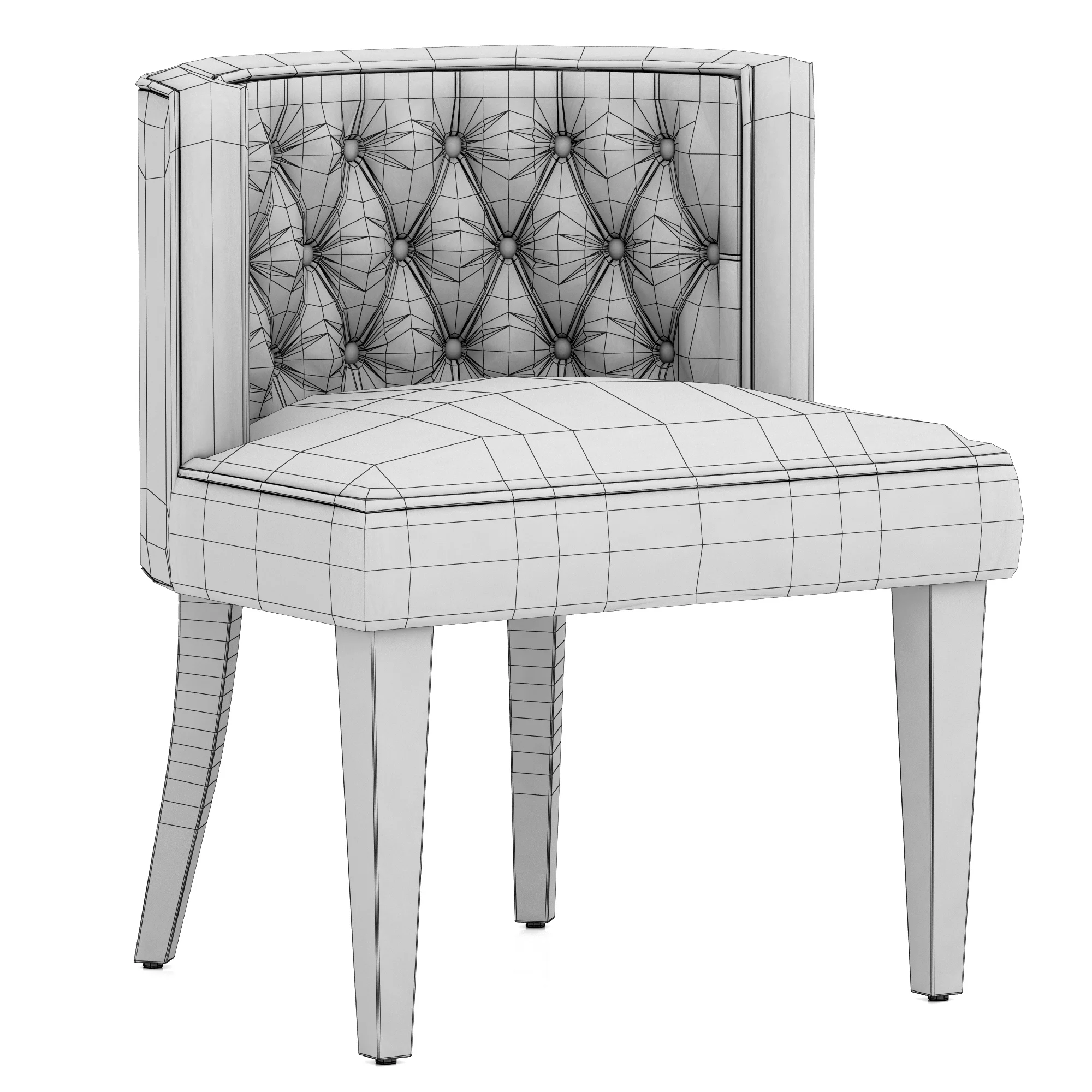 Eichholtz Dining Chair Dearborn — 3D model preview 8