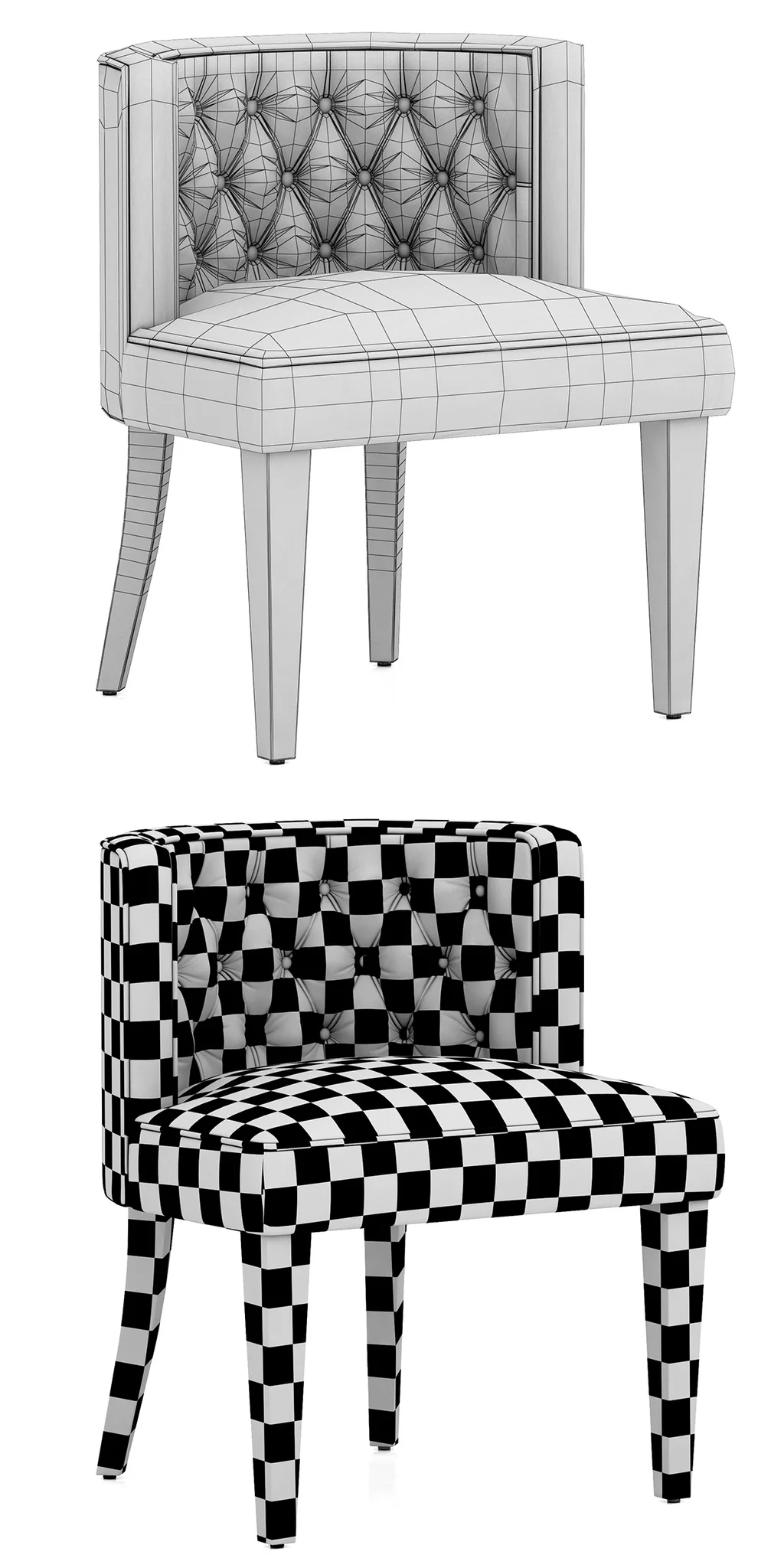 Eichholtz Dining Chair Dearborn — 3D model preview 9