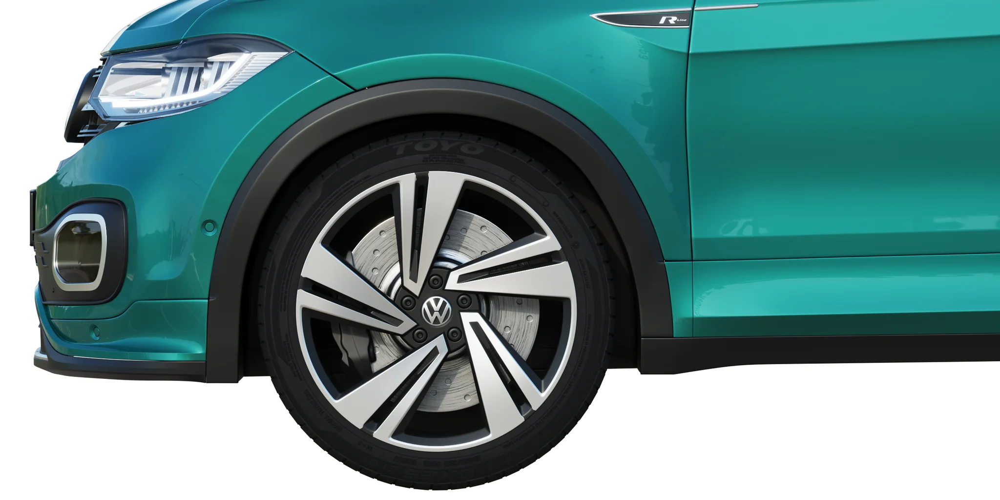 Volkswagen T Cross, 3D model preview 1