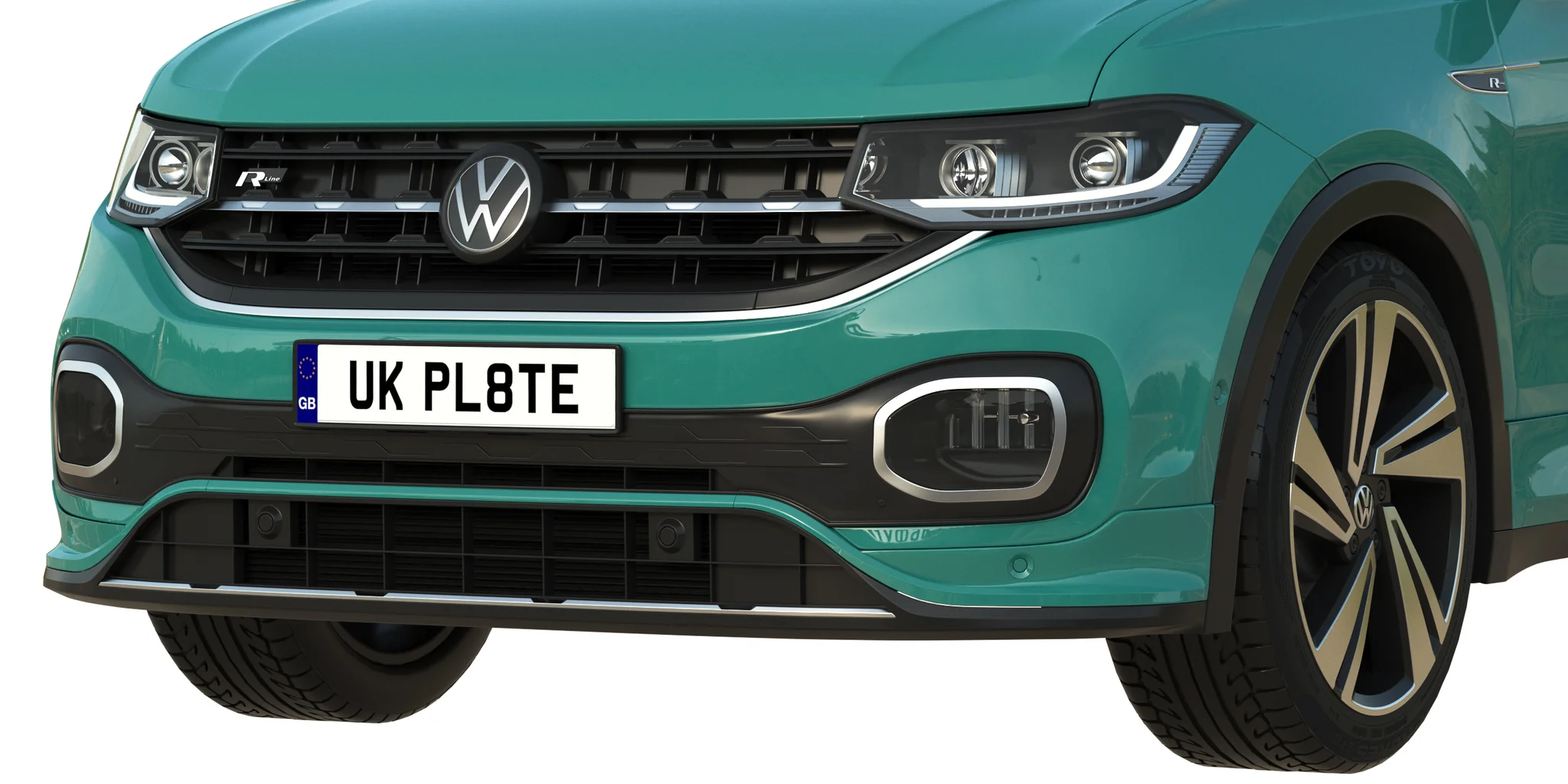 Volkswagen T Cross, 3D model preview 4