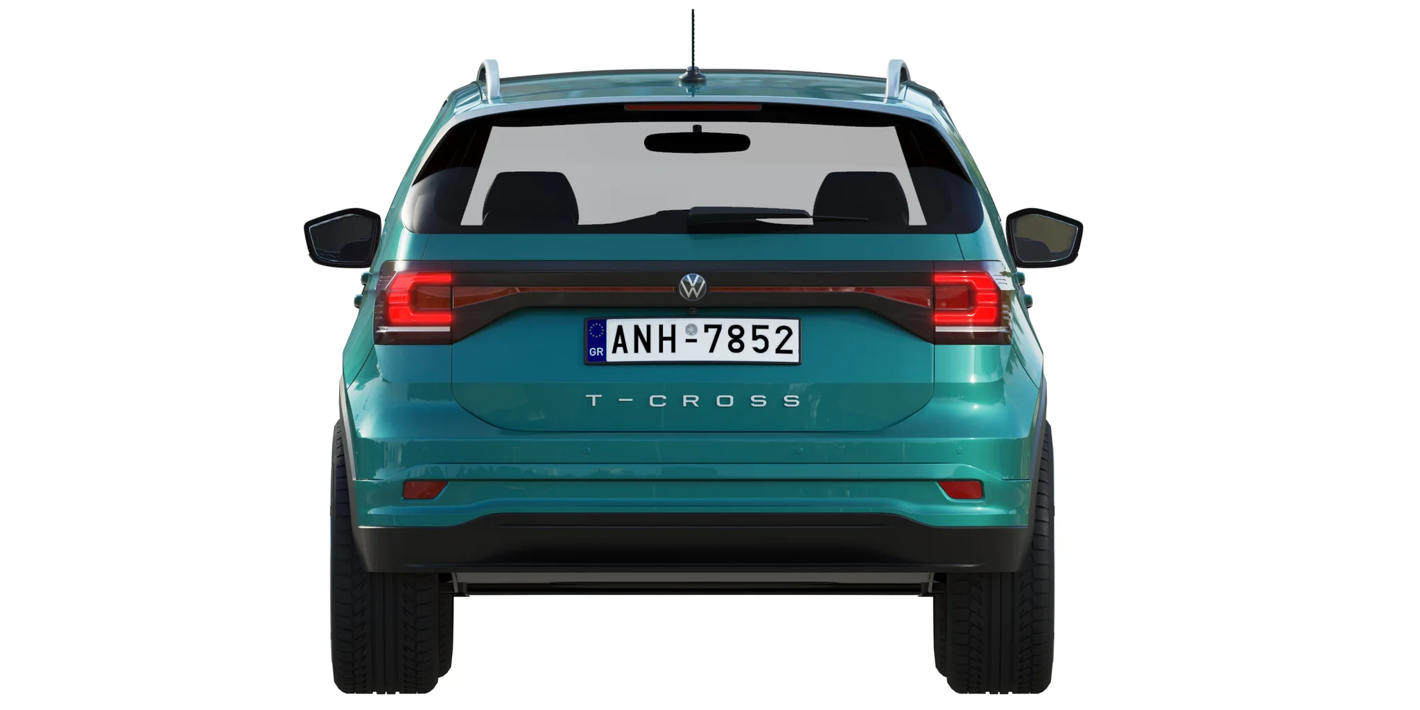 Volkswagen T Cross, 3D model preview 10