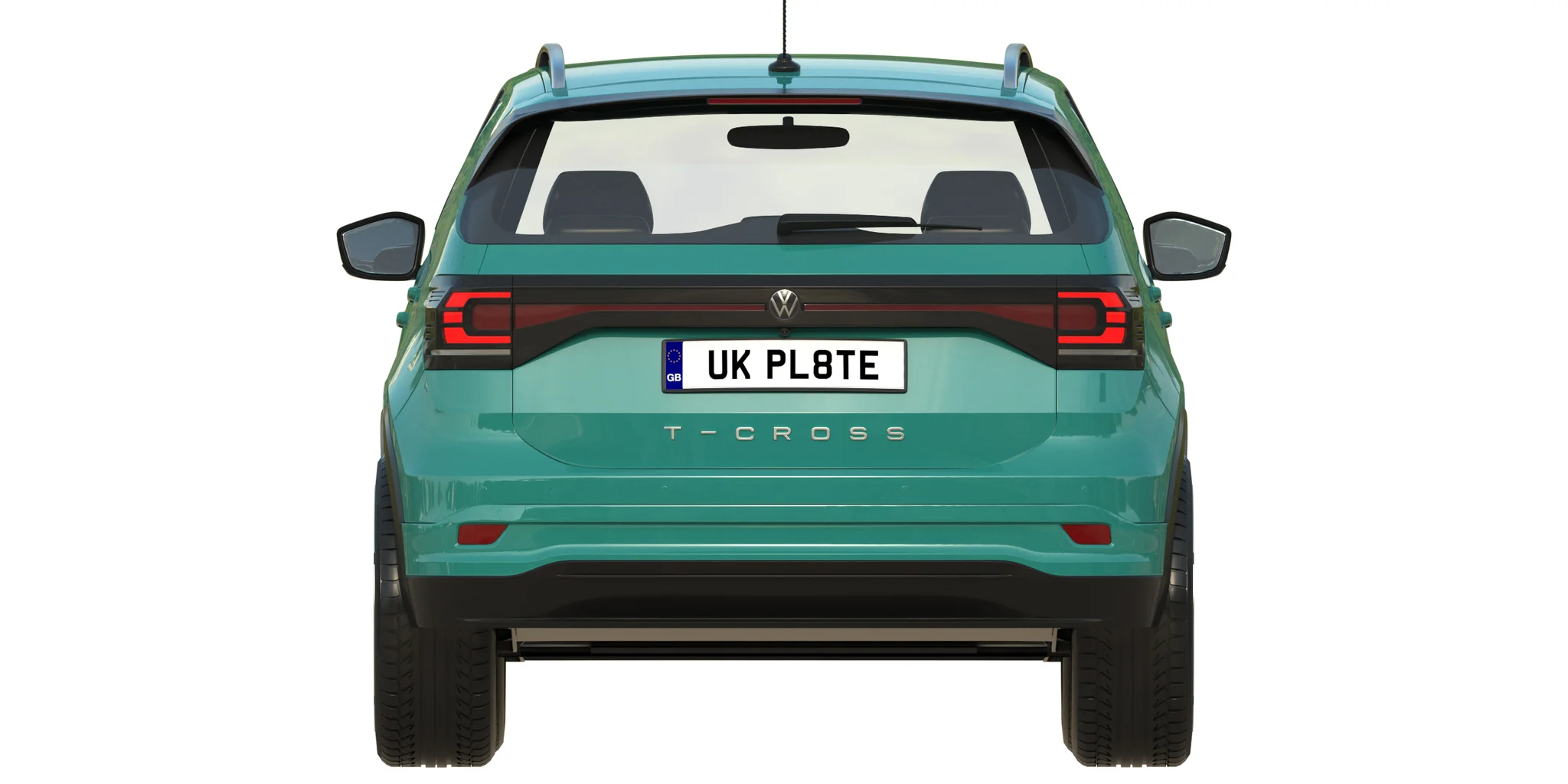 Volkswagen T Cross, 3D model preview 11