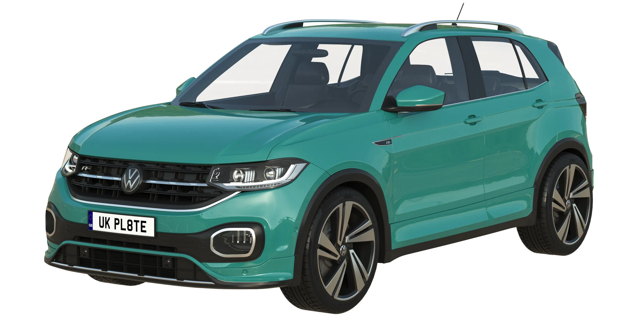 Volkswagen T Cross, 3D model preview 13