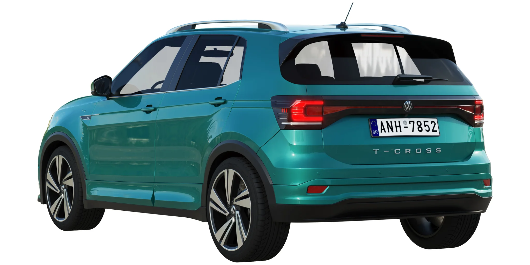 Volkswagen T Cross, 3D model preview 21