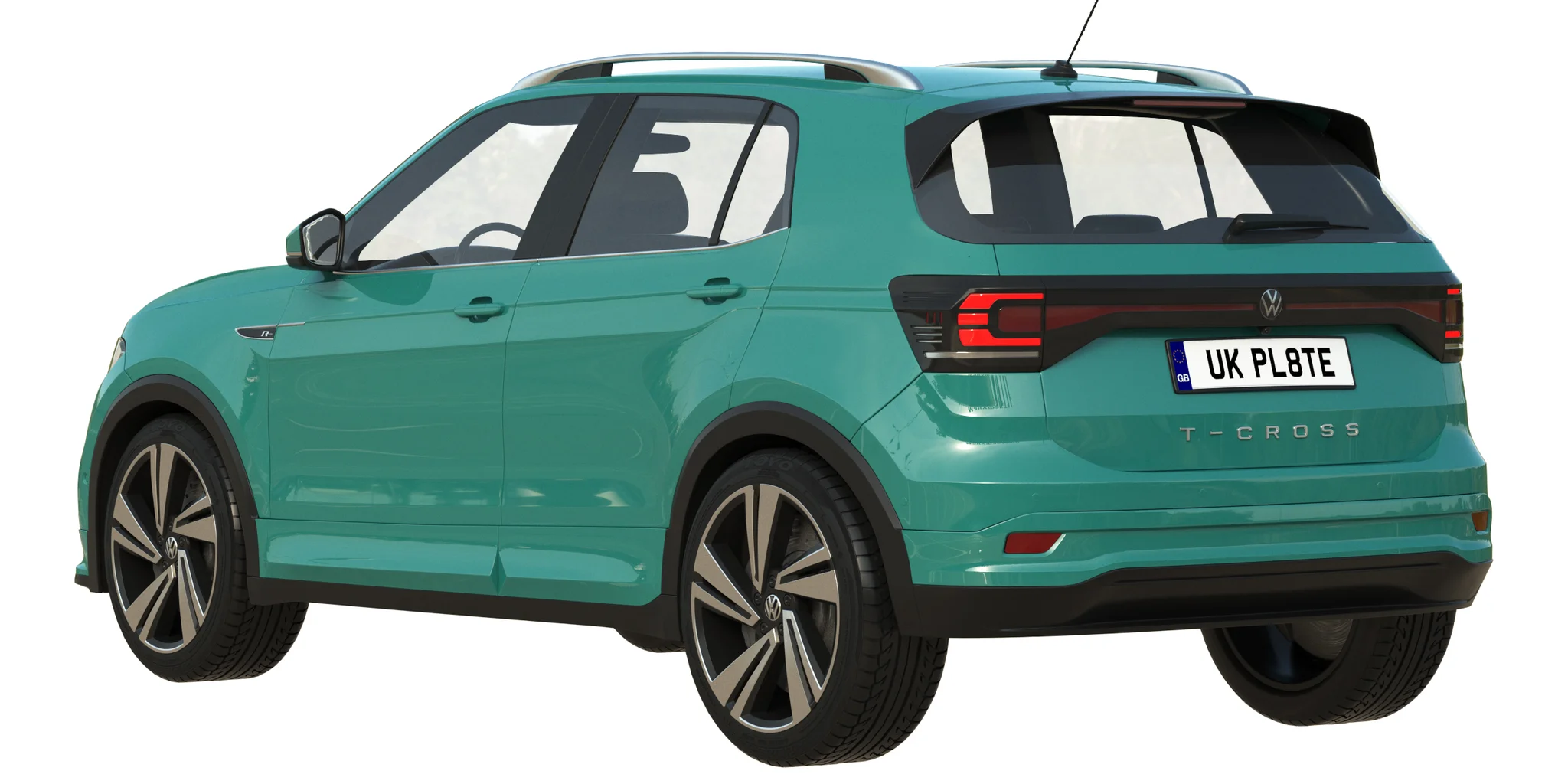 Volkswagen T Cross, 3D model preview 23