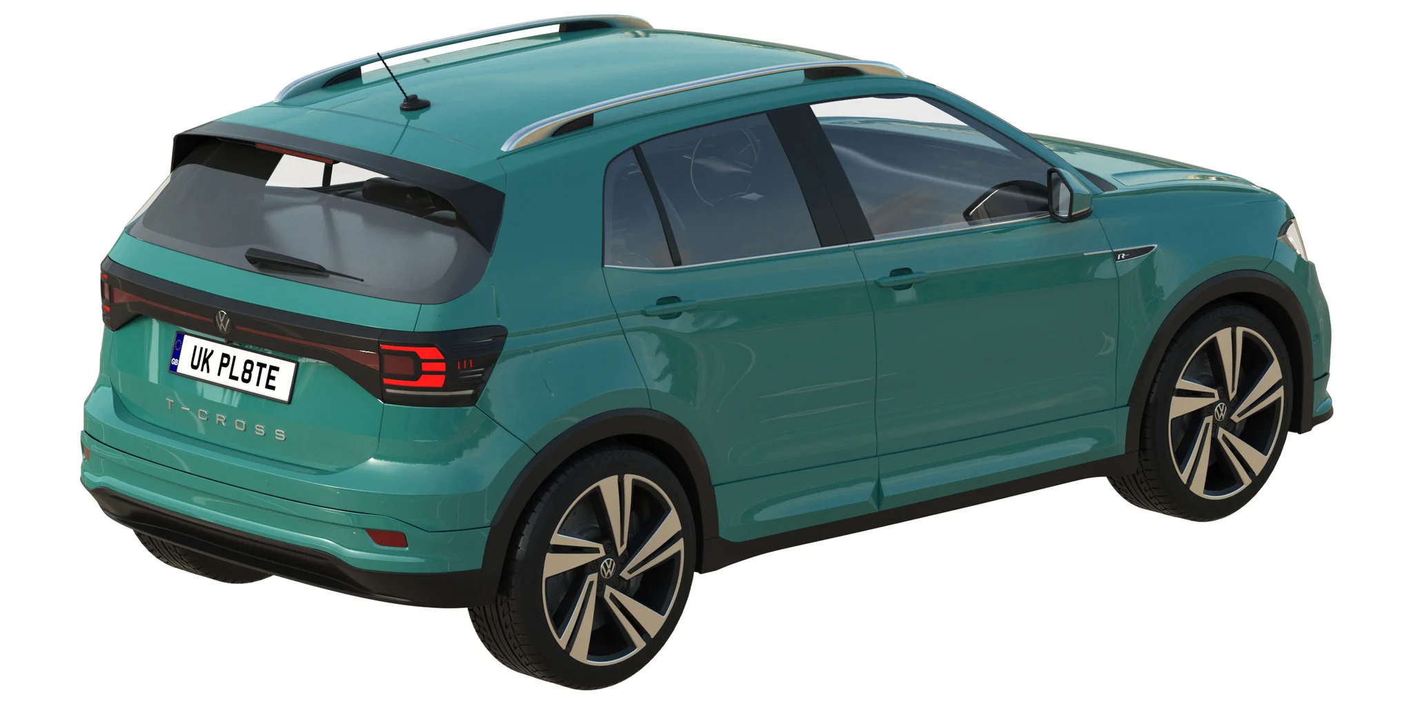 Volkswagen T Cross, 3D model preview 35