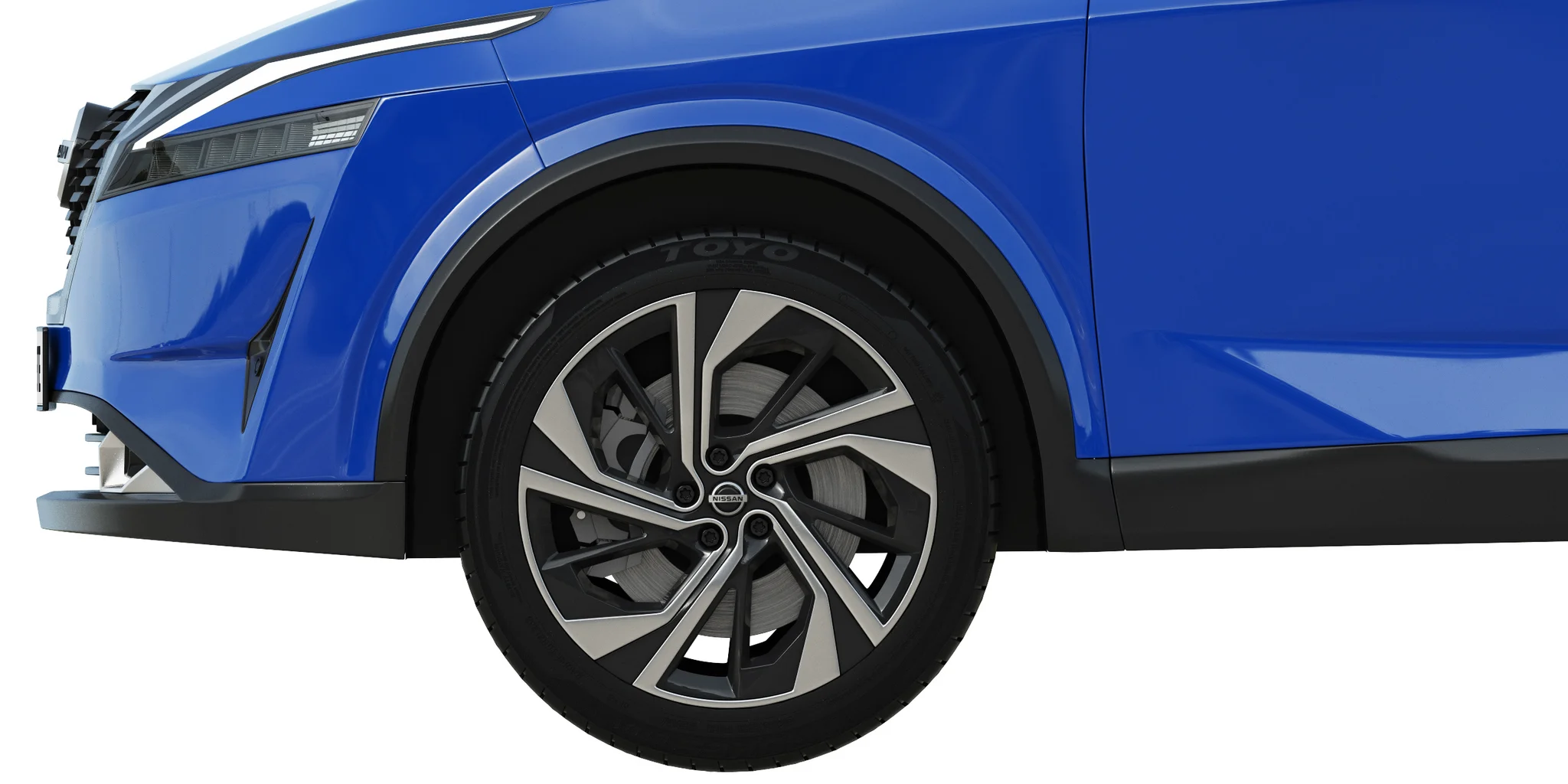 Nissan Qashqai, 3D model preview 3