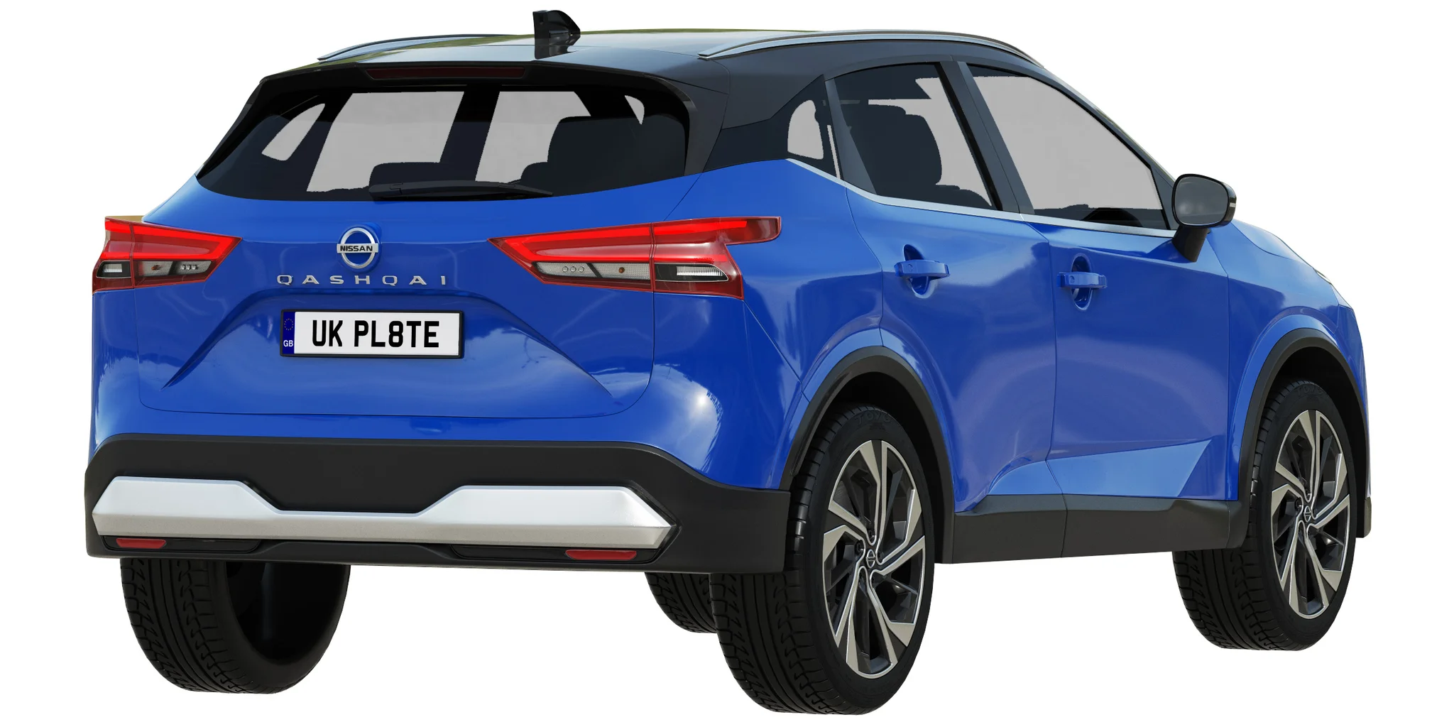 Nissan Qashqai, 3D model preview 9