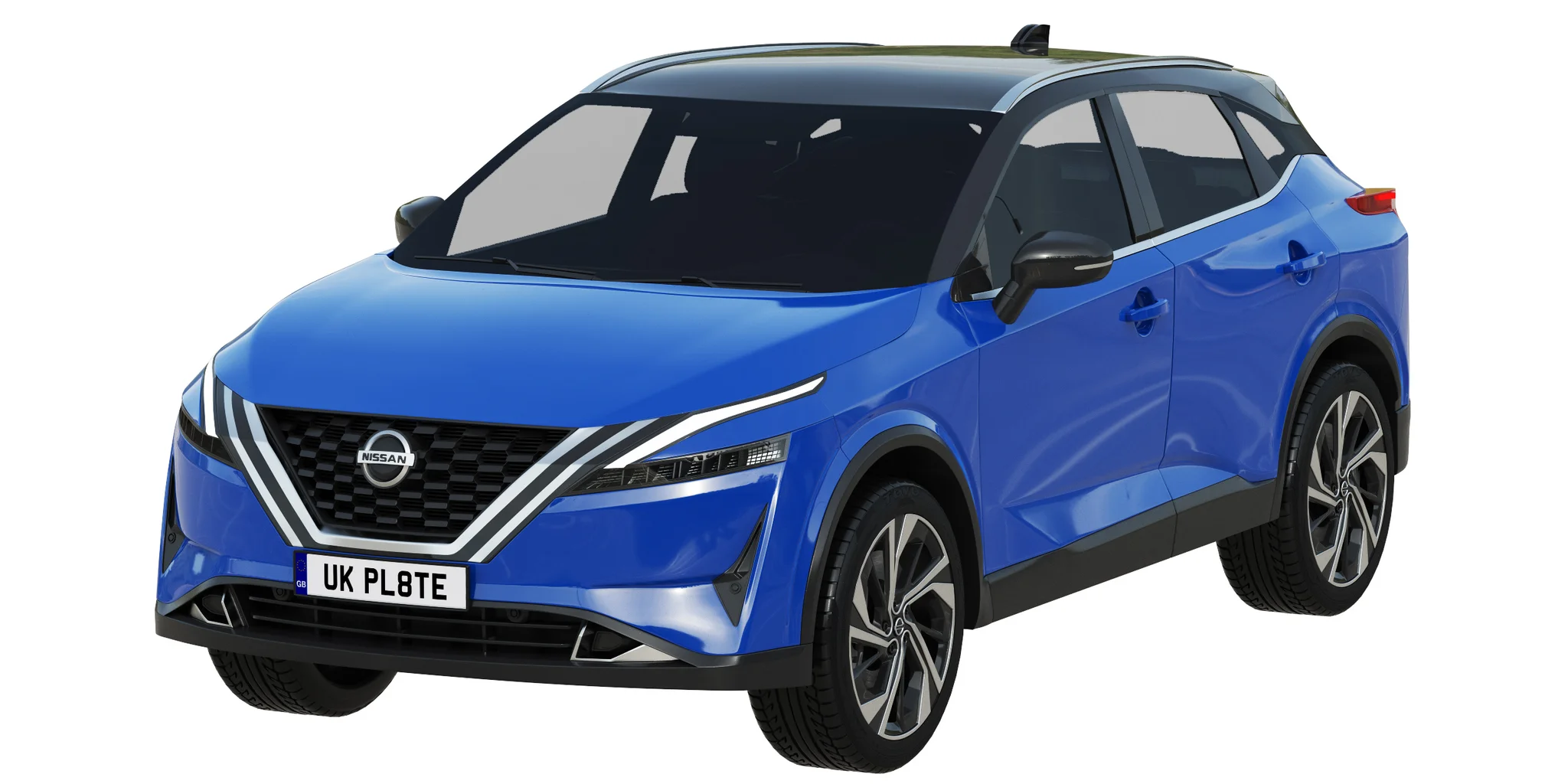 Nissan Qashqai, 3D model preview 13