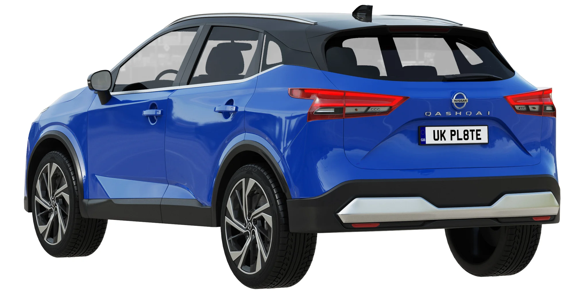Nissan Qashqai, 3D model preview 24