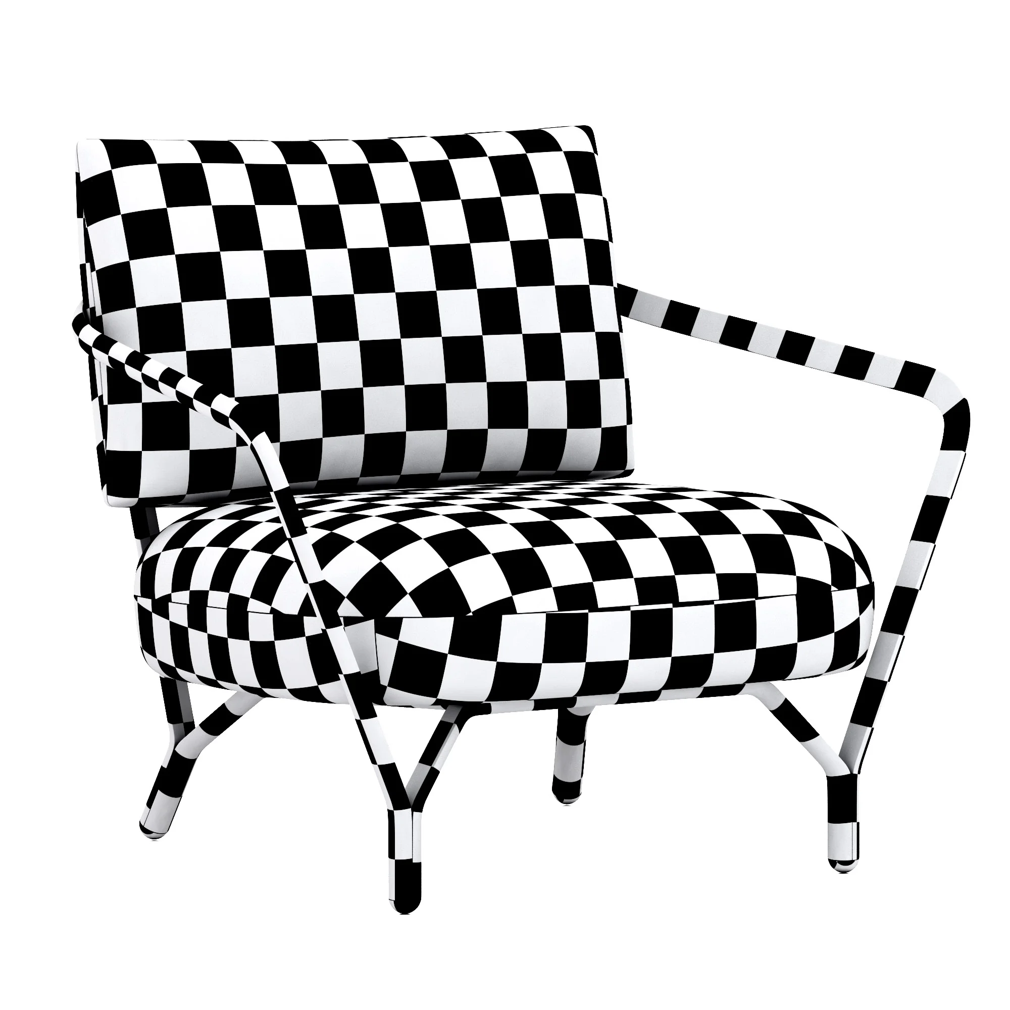 Roche Bobois ANGEL Armchair — 3D model preview 9