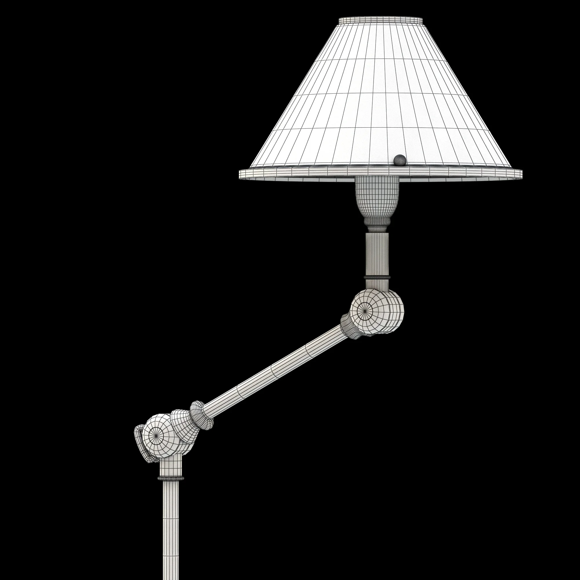 Ralph Lauren Anette Floor Lamp — 3D model preview 3
