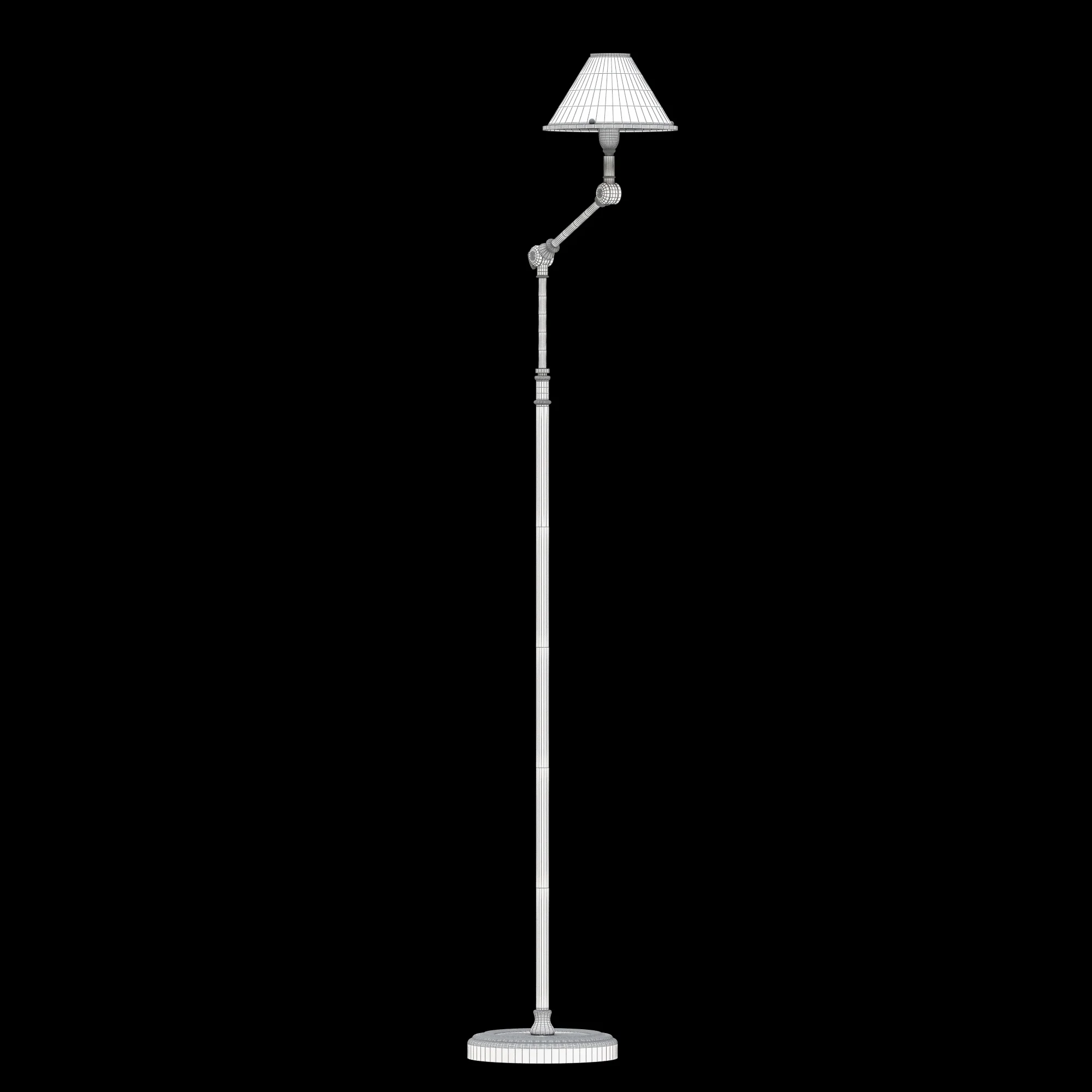 Ralph Lauren Anette Floor Lamp — 3D model preview 7