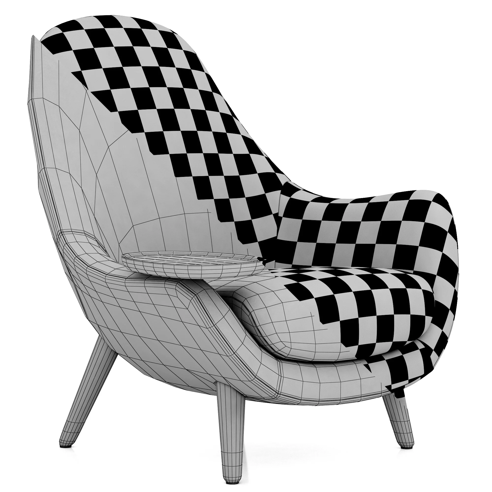 Poliform Mad King — 3D model preview 8