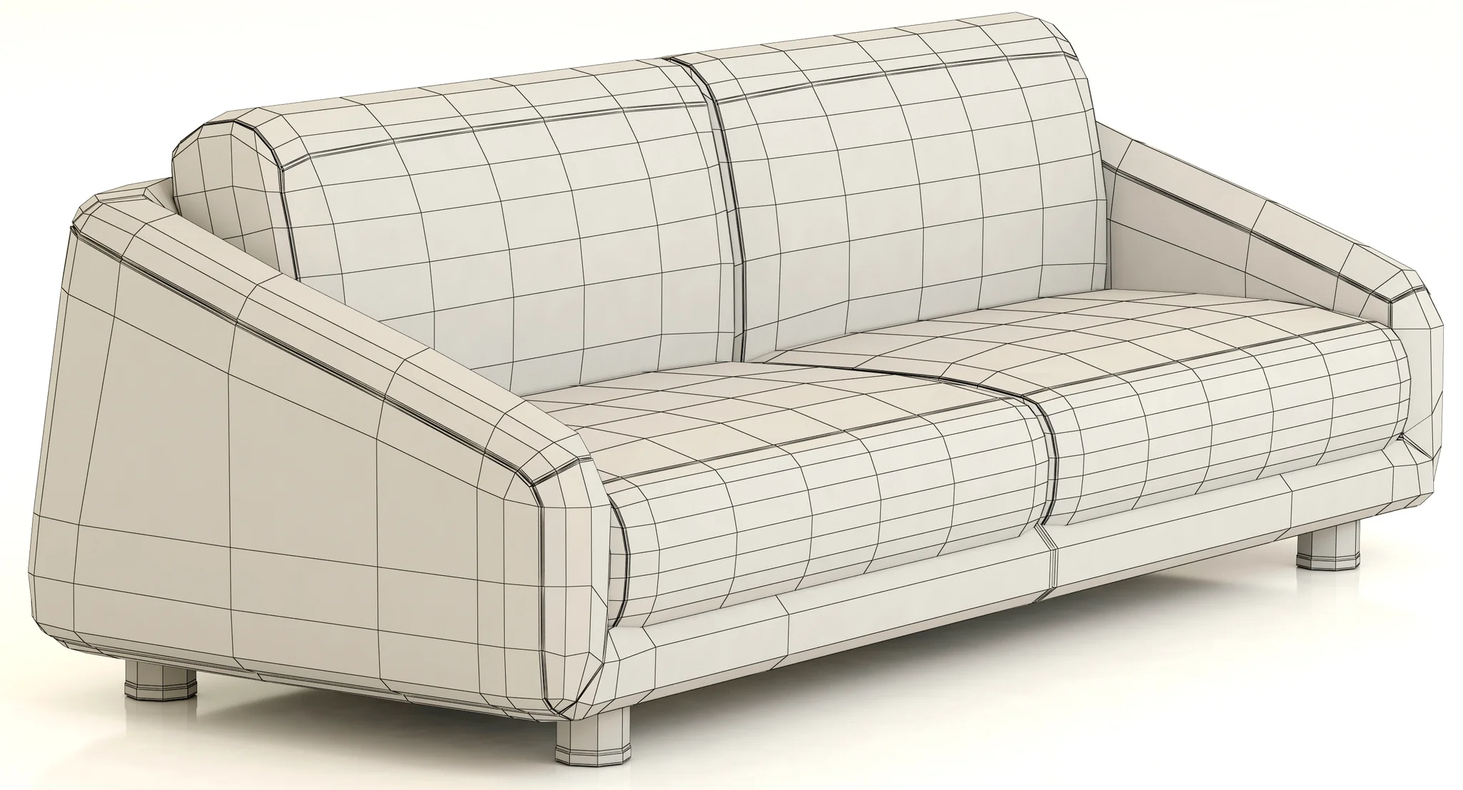Ditre Italia Class Sofa — 3D model preview 9