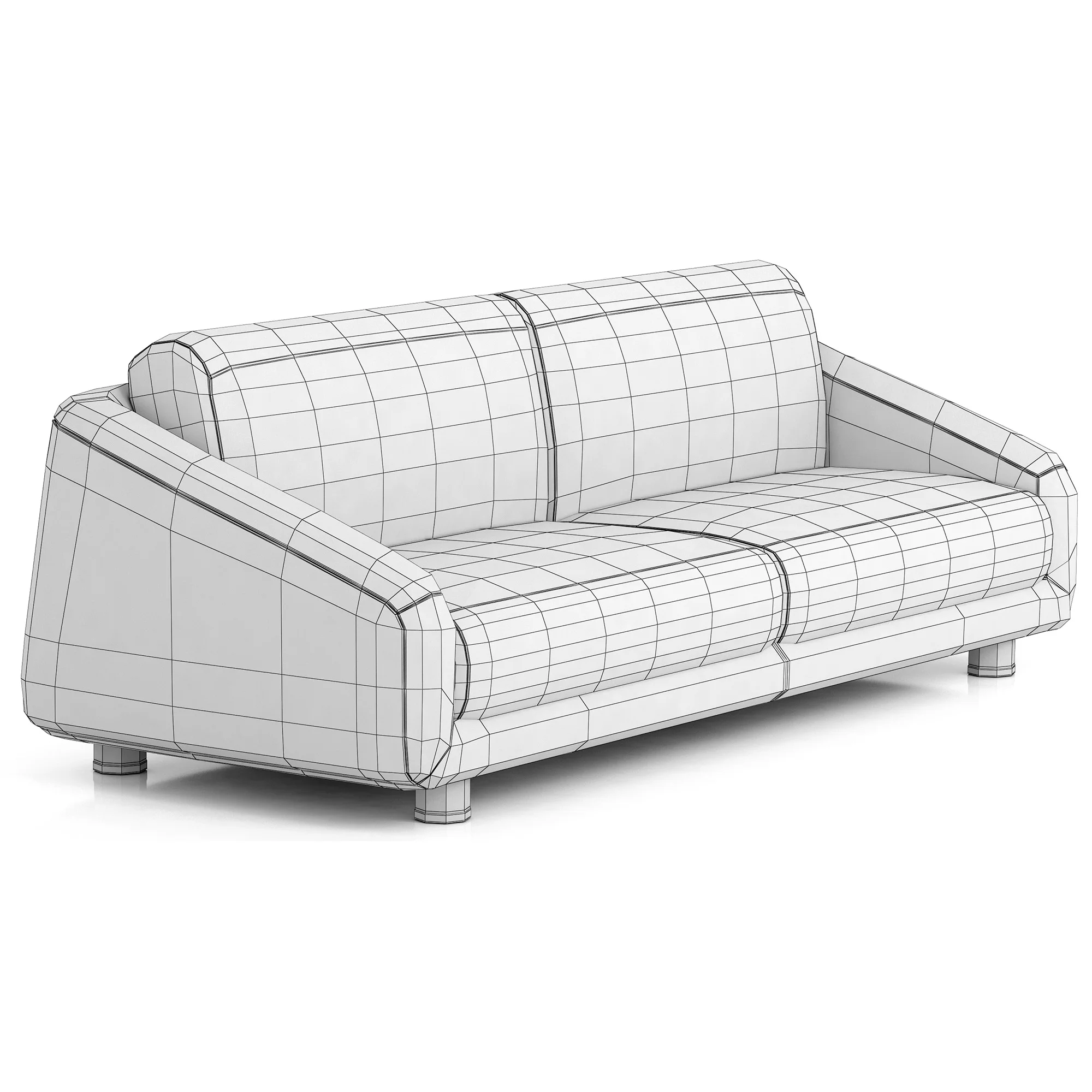 Ditre Italia Class Sofa — 3D model preview 10