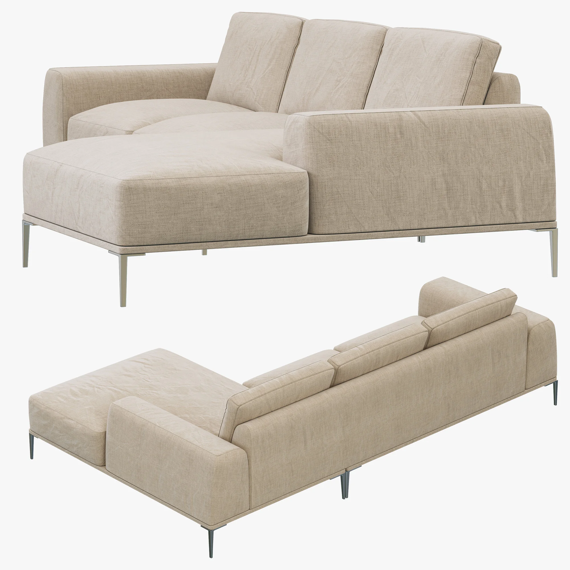 Eichholtz Lounge Sofa Montado — 3D model preview 4