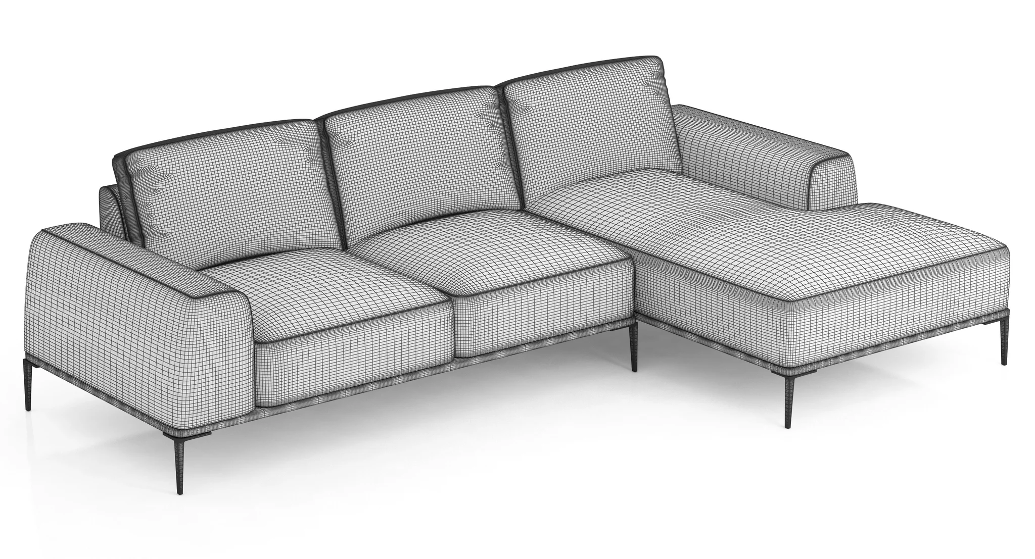 Eichholtz Lounge Sofa Montado — 3D model preview 9