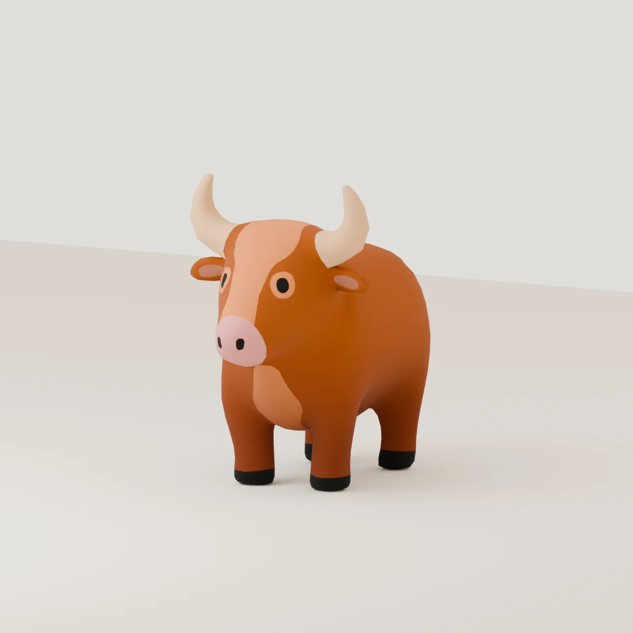 Stylized Animal Bull