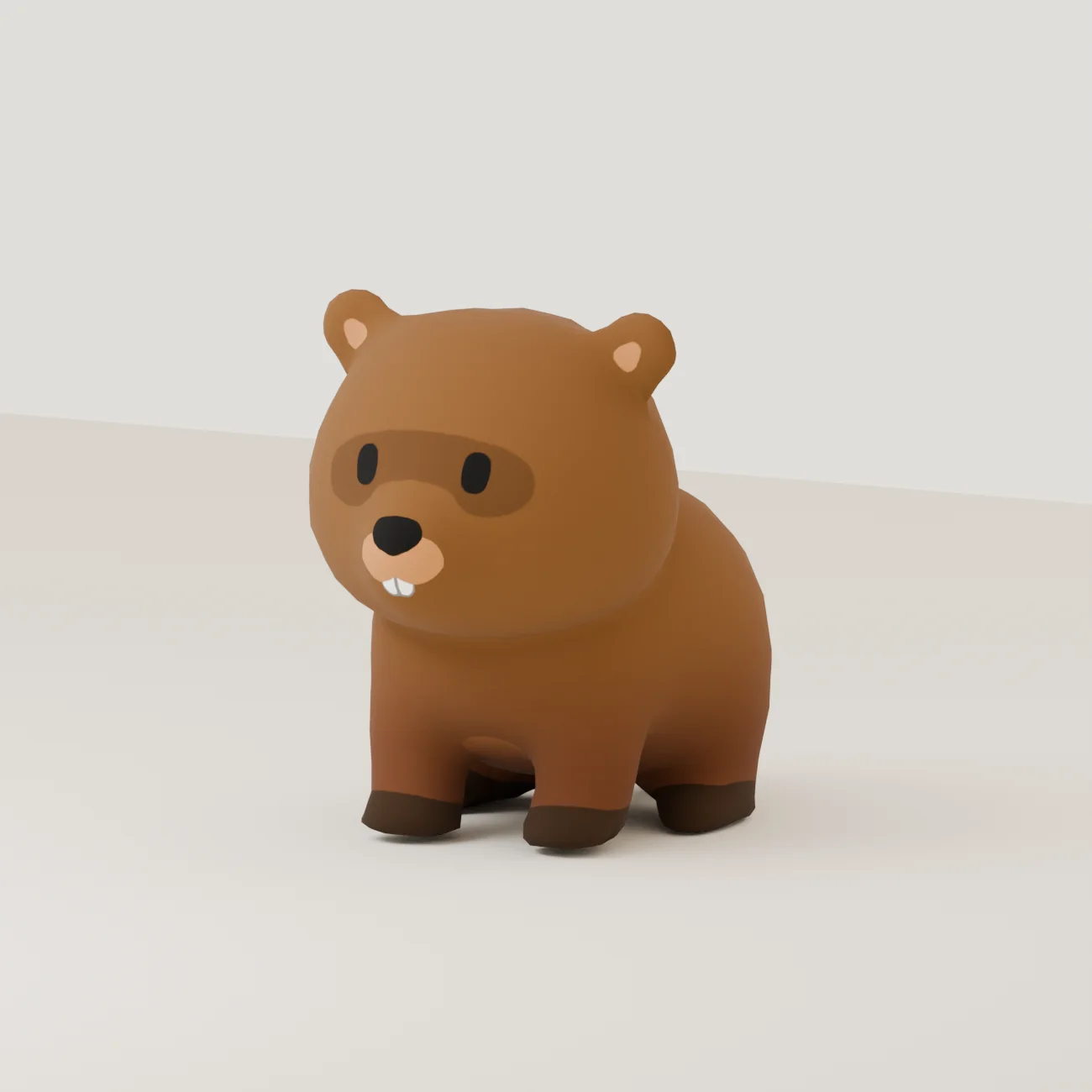 Stylized Animal Beaver