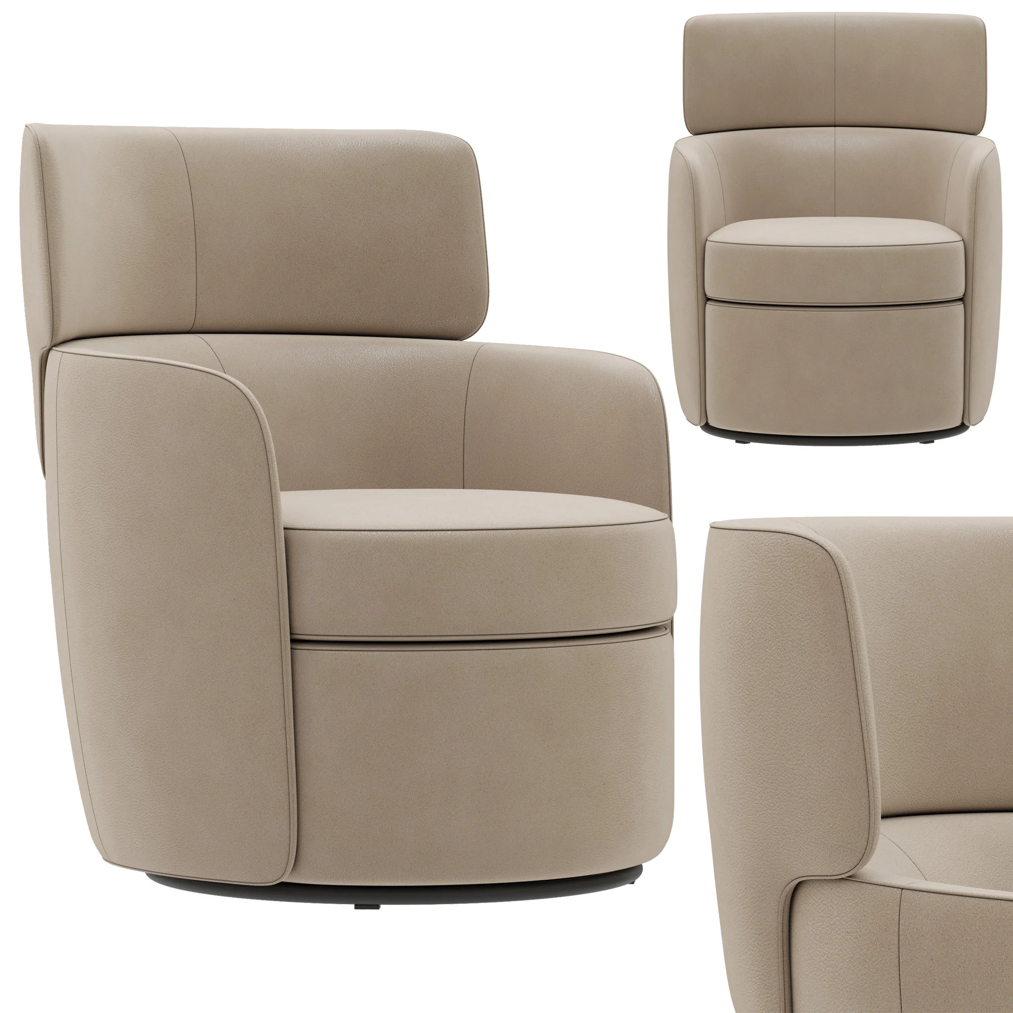 Ditre Italia CLAIRE SWIVEL — 3D model preview 2