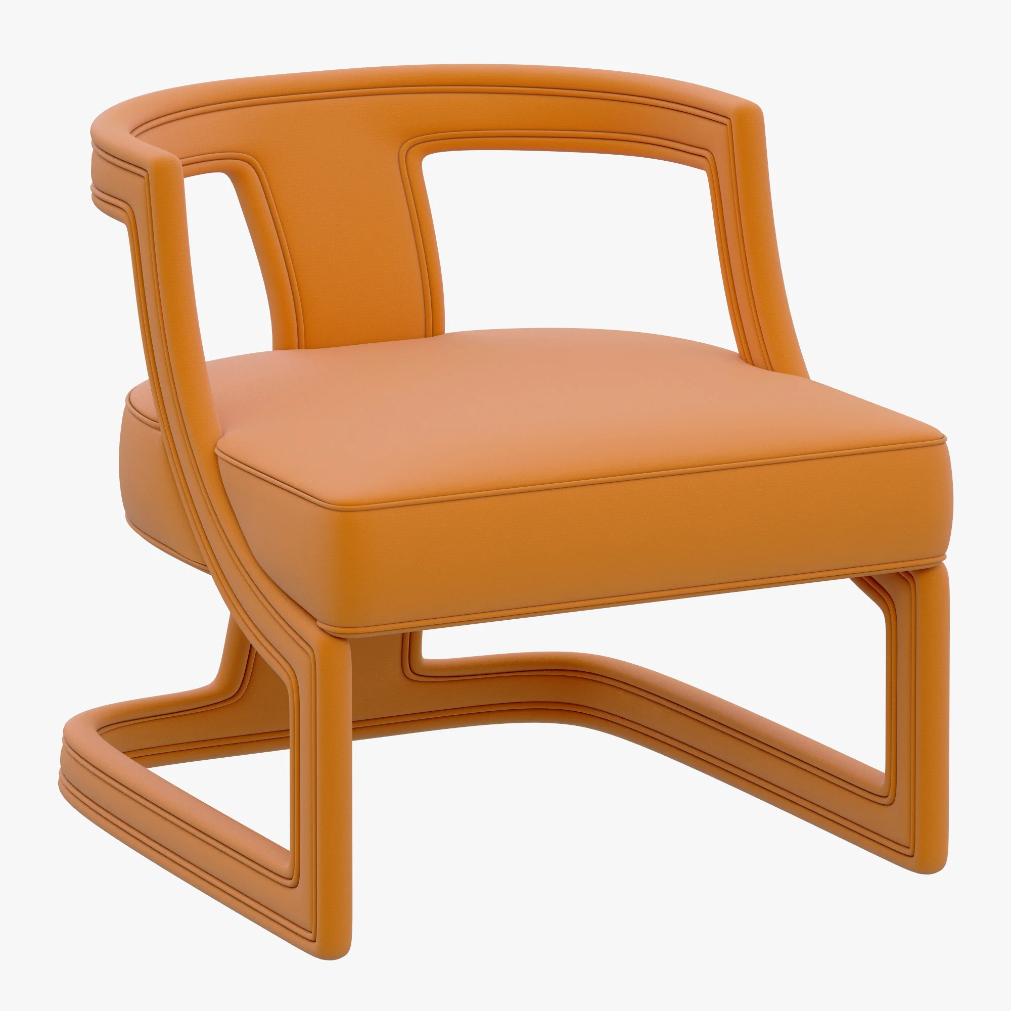 Brabbu BATAK ARMCHAIR — 3D model preview 1