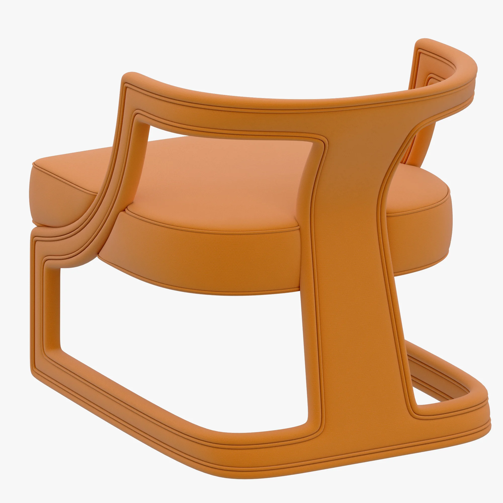 Brabbu BATAK ARMCHAIR — 3D model preview 5