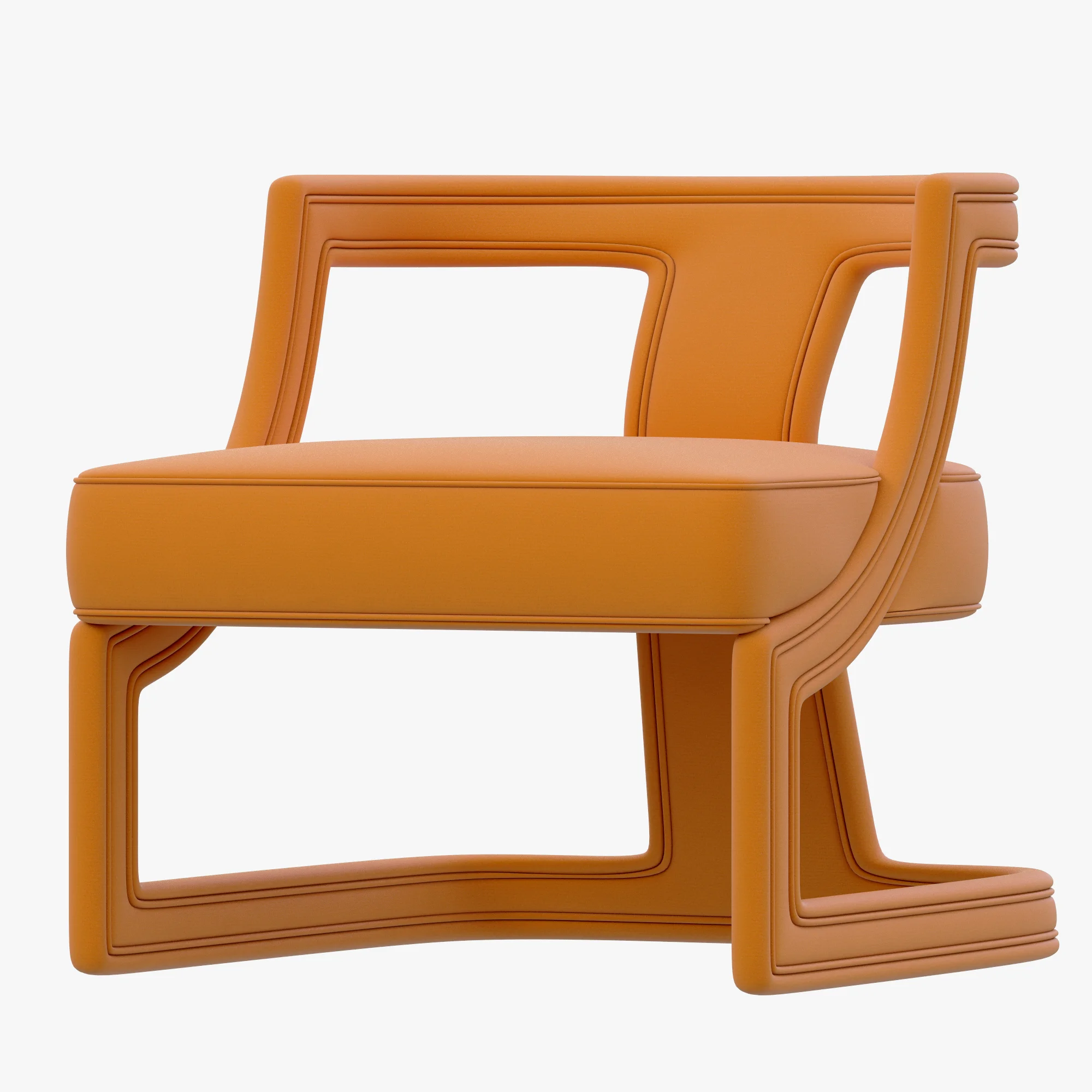 Brabbu BATAK ARMCHAIR — 3D model preview 8