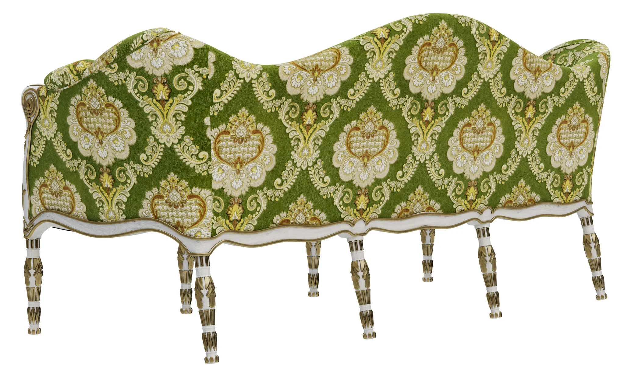George III Settee — 3D model preview 6
