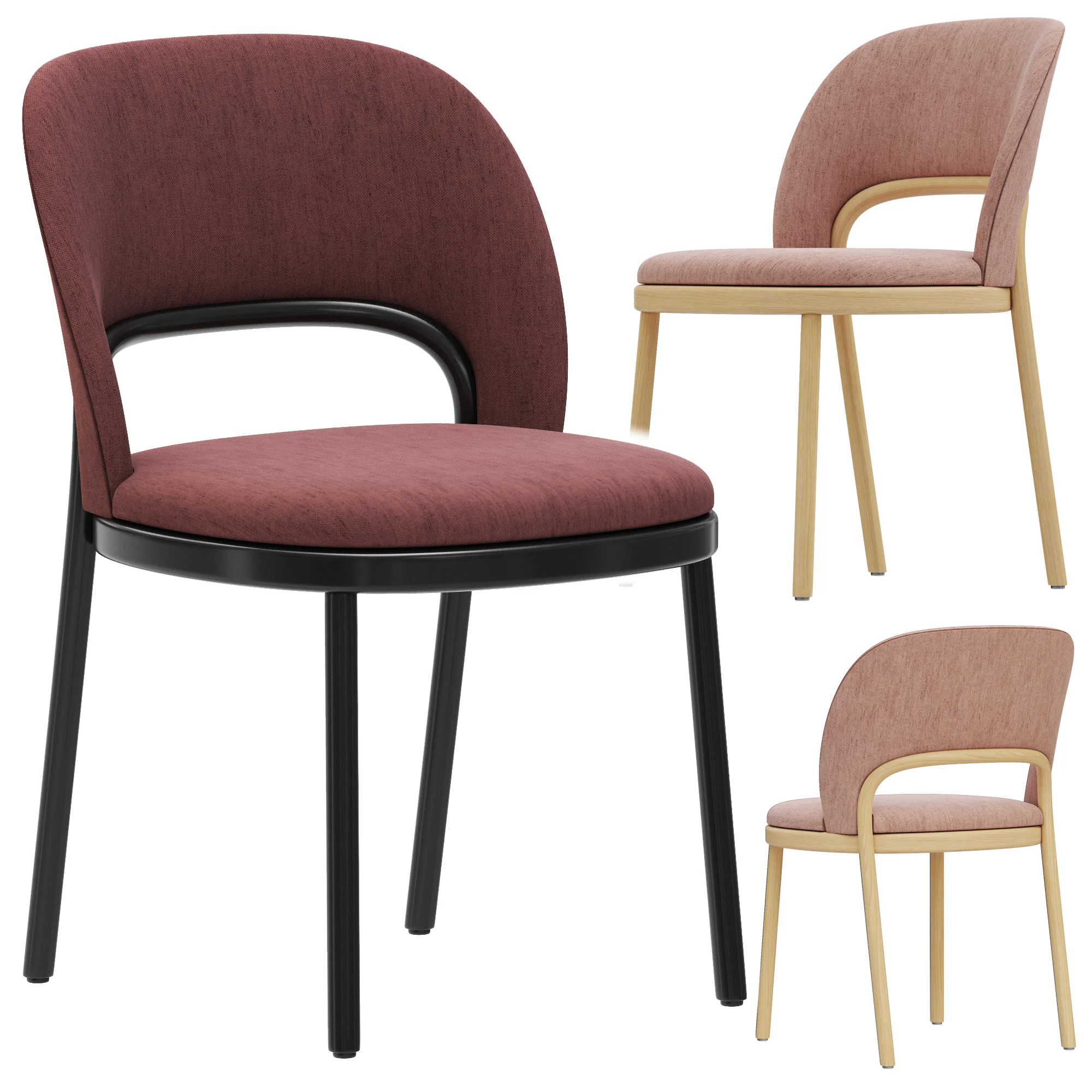 Thonet 520 P — 3D model preview 6