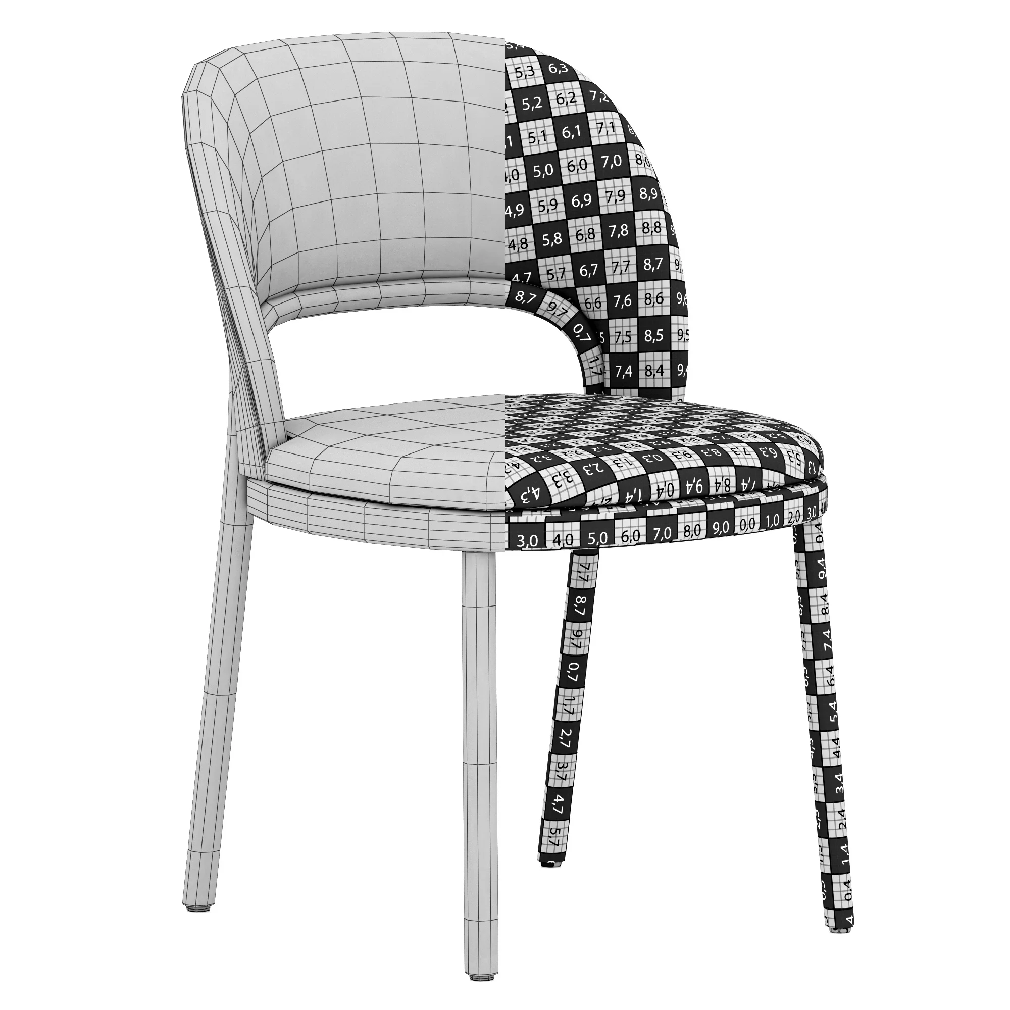 Thonet 520 P — 3D model preview 21