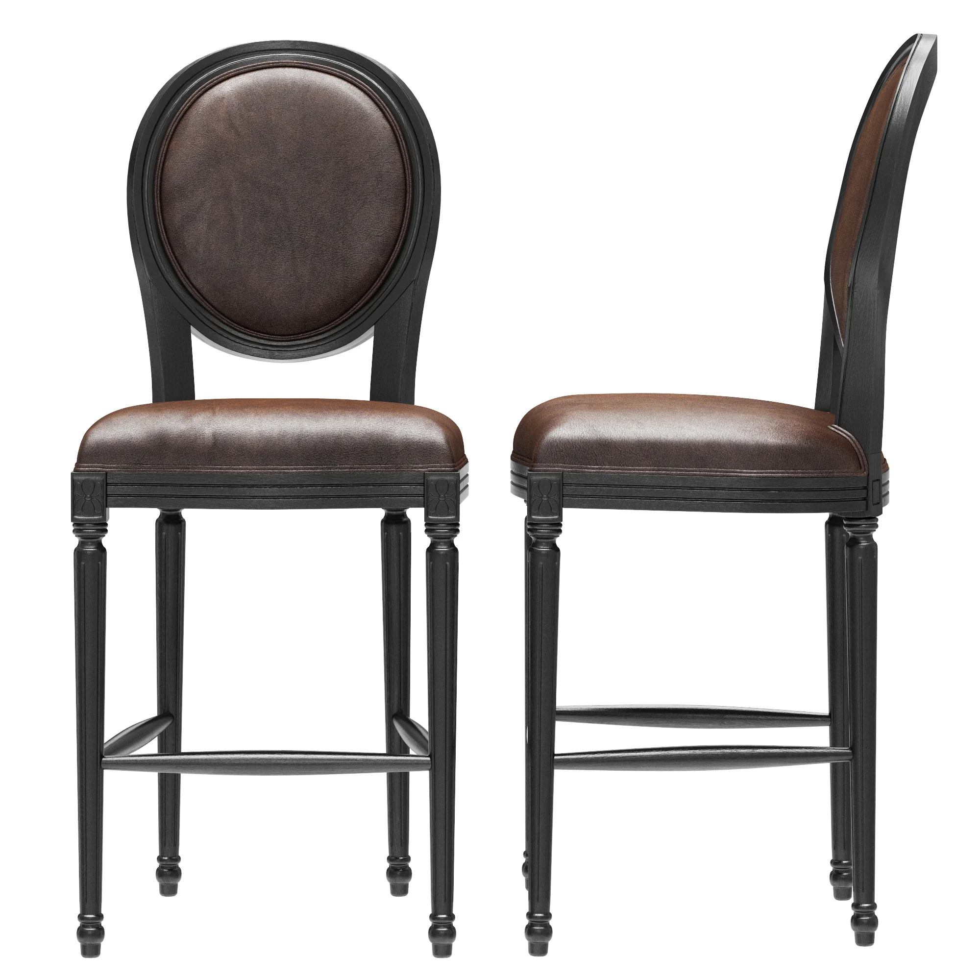 Loft Concept French Chairs Provence Bar — 3D model preview 7