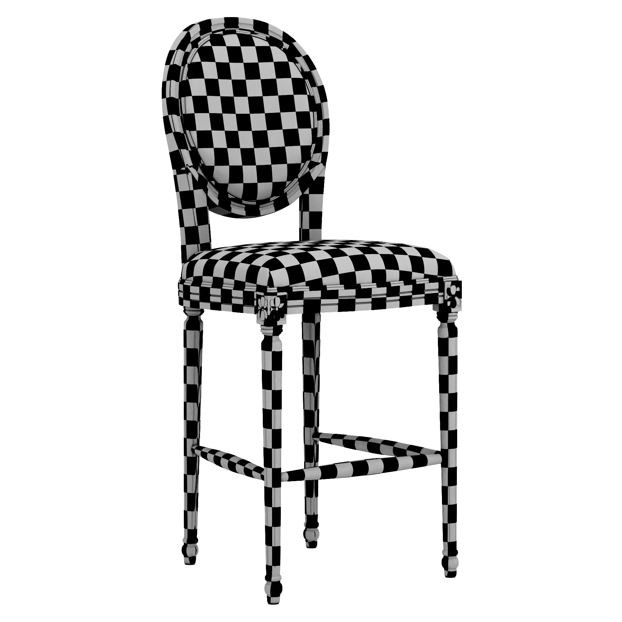 Loft Concept French Chairs Provence Bar — 3D model preview 10