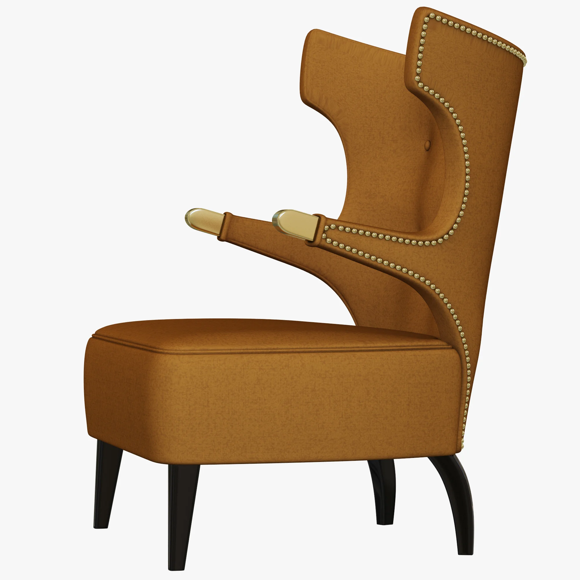 Brabbu Sika Armchair, 3D model preview 6