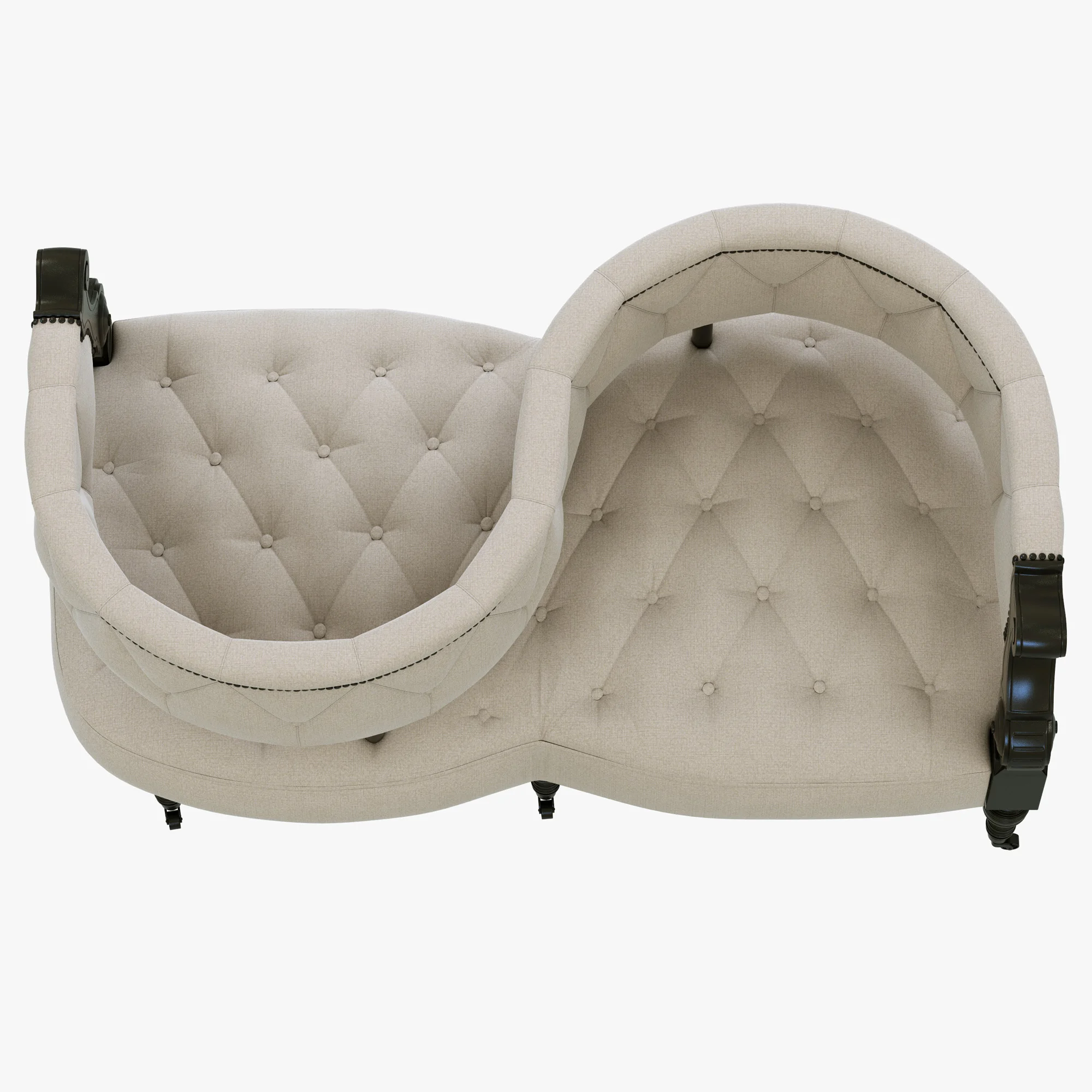 Eichholtz Sofa Gaby — 3D model preview 10