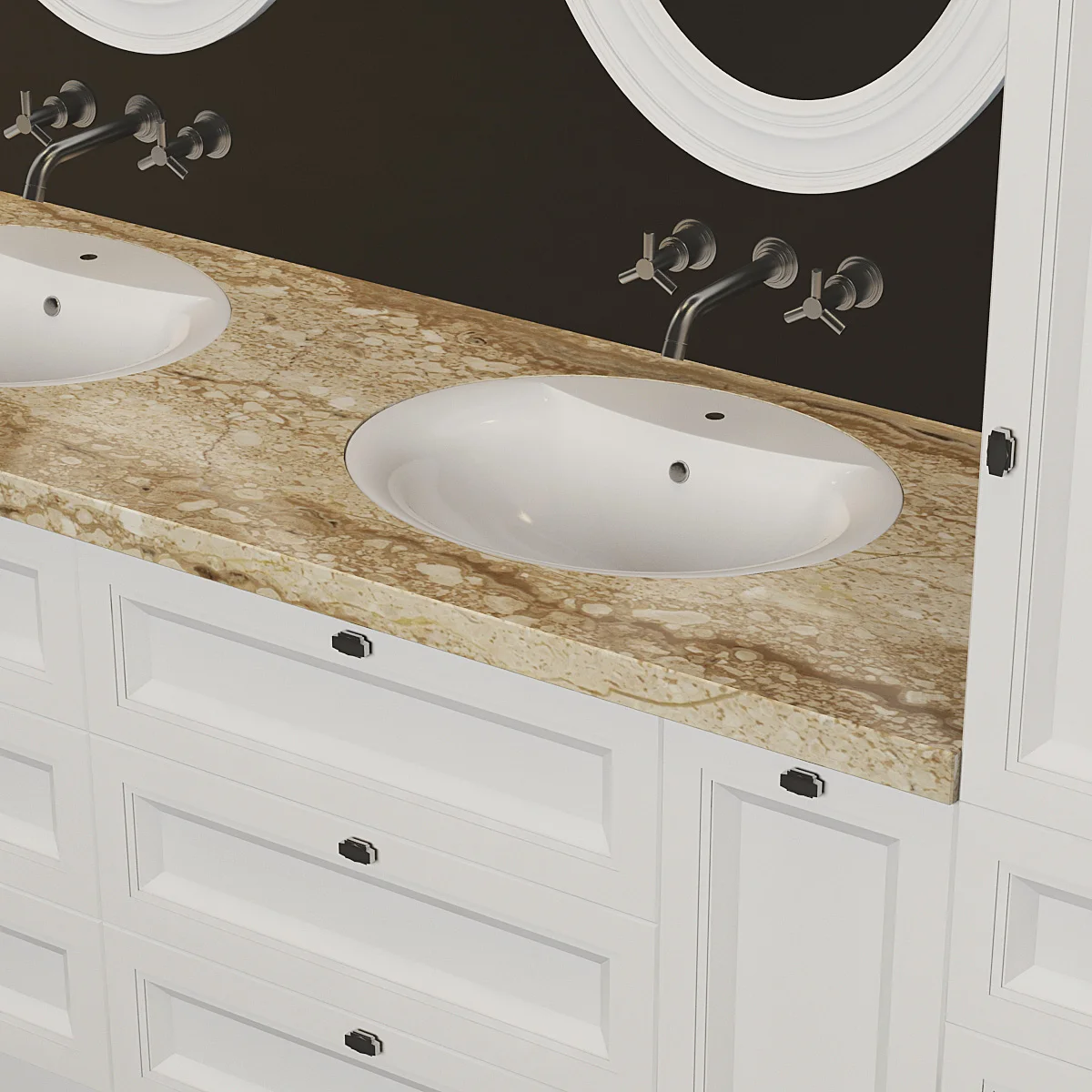 Bathroom Furniture — 3D model preview 6