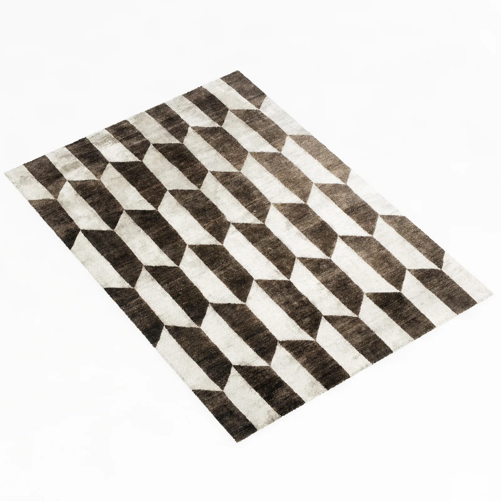 Baxter FIFTIES TRAPEZOID RUG — 3D model preview 6