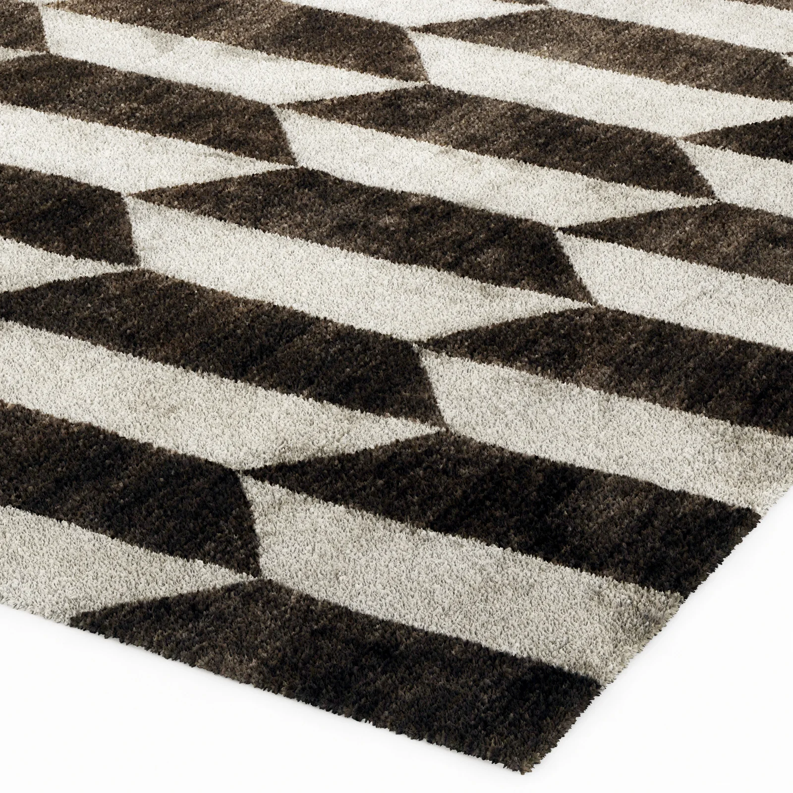 Baxter FIFTIES TRAPEZOID RUG — 3D model preview 7