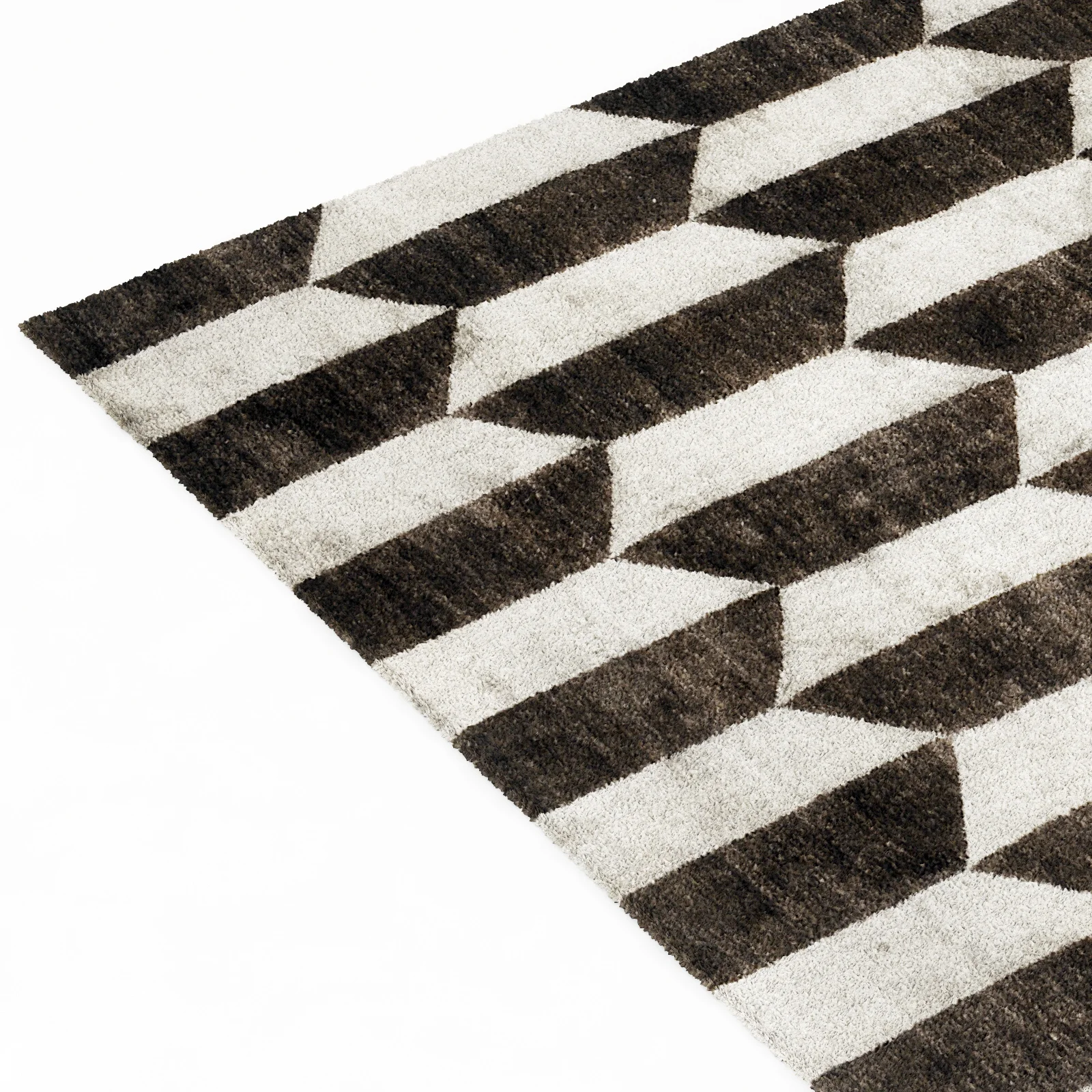 Baxter FIFTIES TRAPEZOID RUG — 3D model preview 9