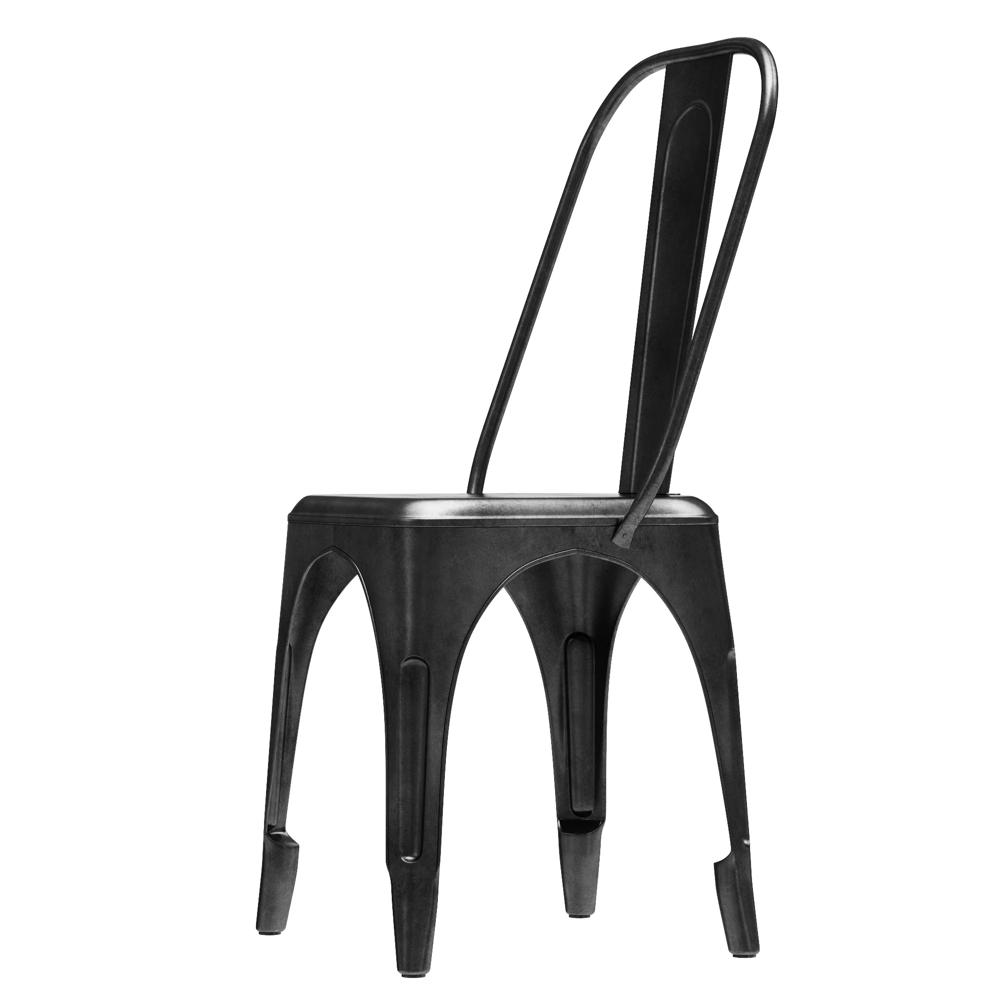 Restoration Hardware Remy Side Chair — 3D model preview 3